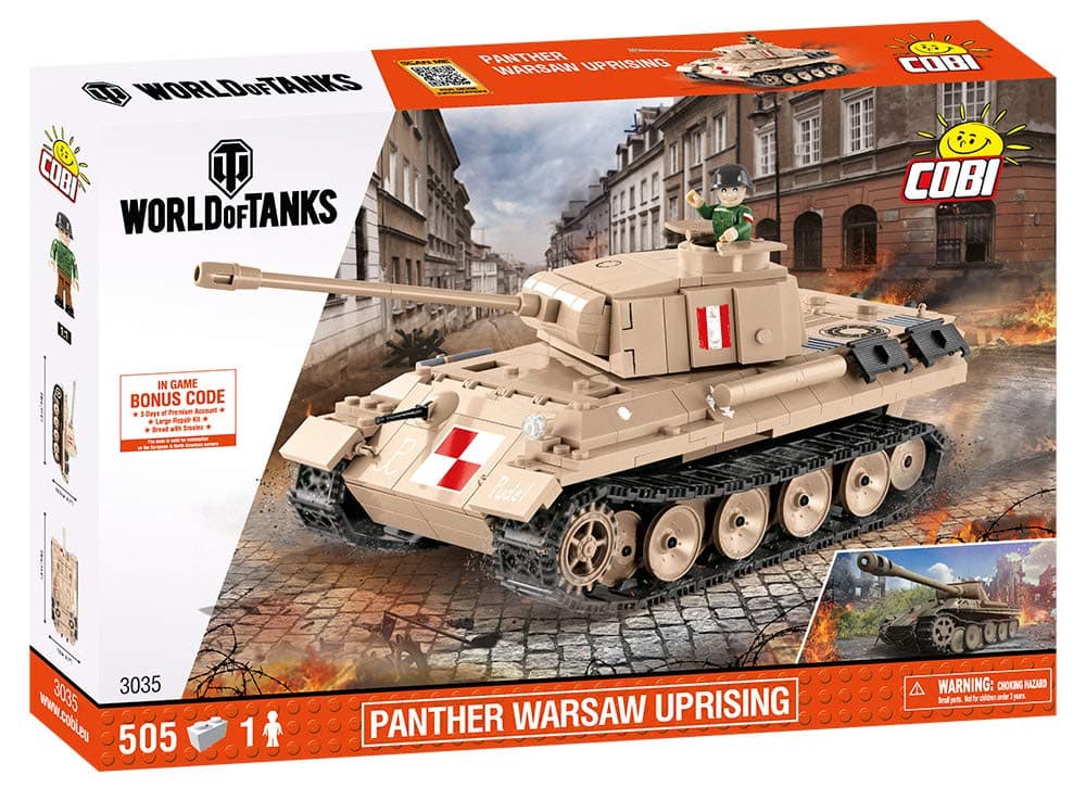 COBI World of Tanks - Panther Warsaw Uprising