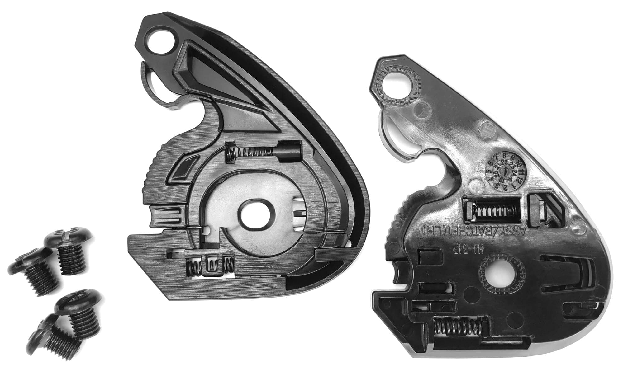 HJC C10 Helmet HJ-34P Gear Plate Kit Black