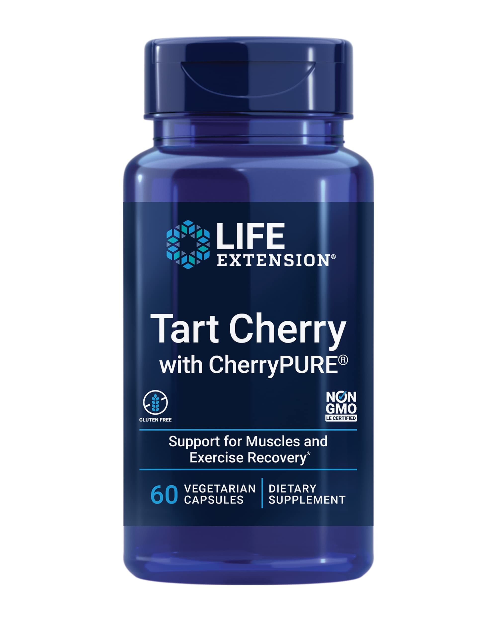 Life Extension Tart Extract with CherryPure 60 Vegetarian Capsules