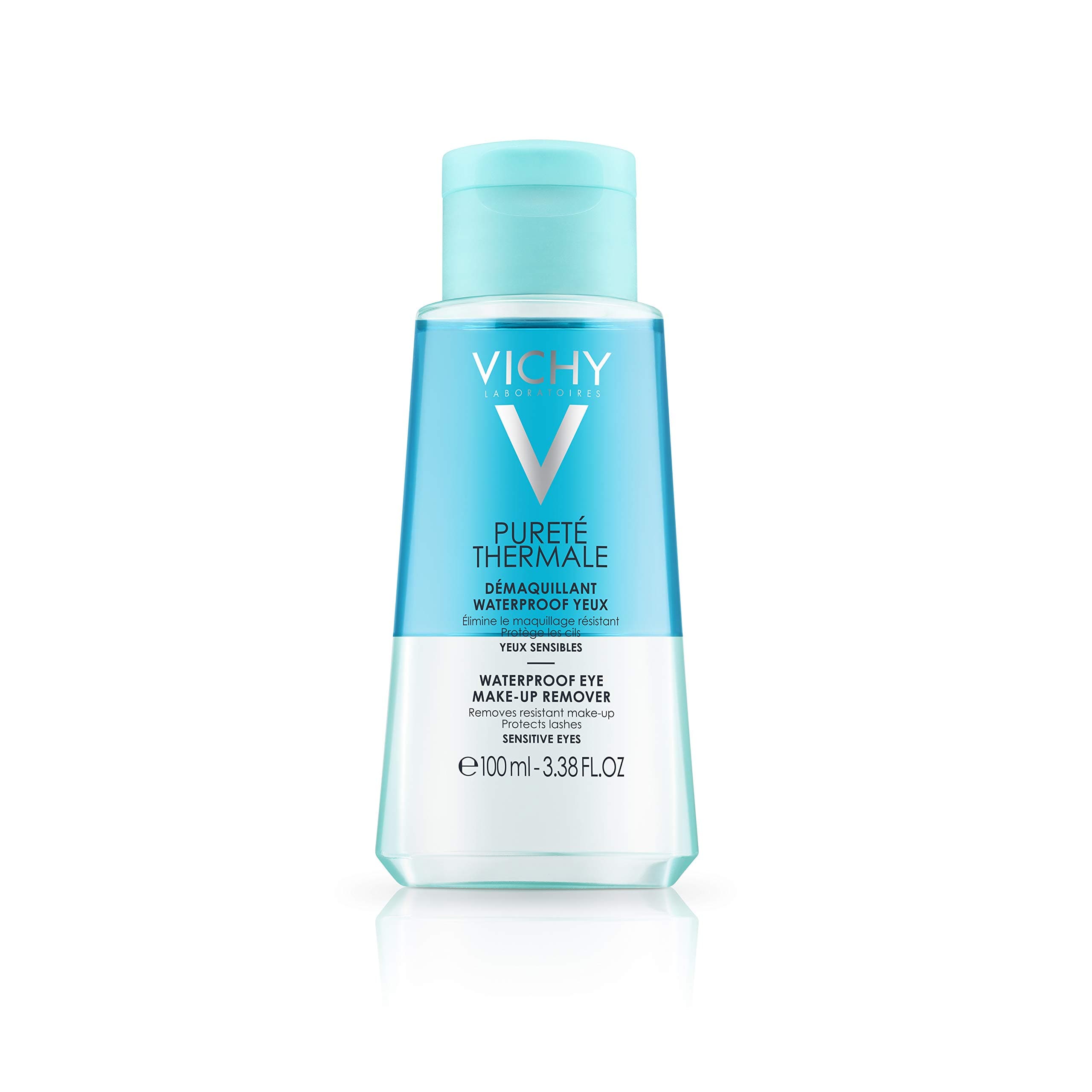 Vichy Puret Thermale Démaquillant Waterproof Yeux Sensible Moisturizer, 100ml