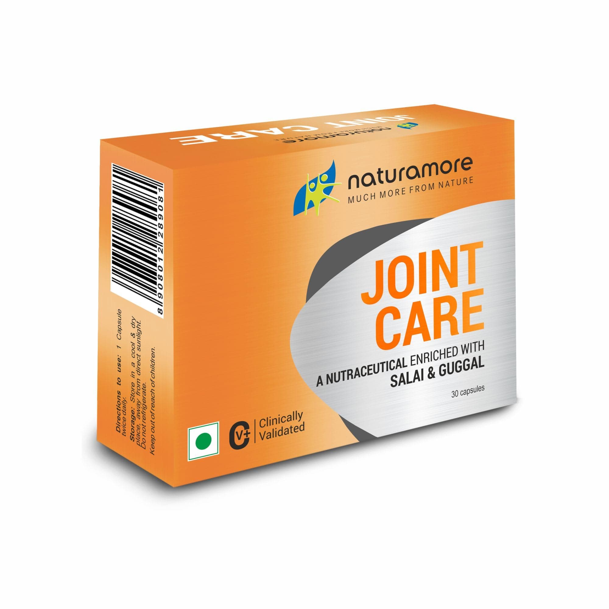 Naturamore Joint Care New – Advanced Herbal Solution for Stronger Joints, Muscles & Bones with Powerful Anti-Inflammatory Support | 30 Capsules |