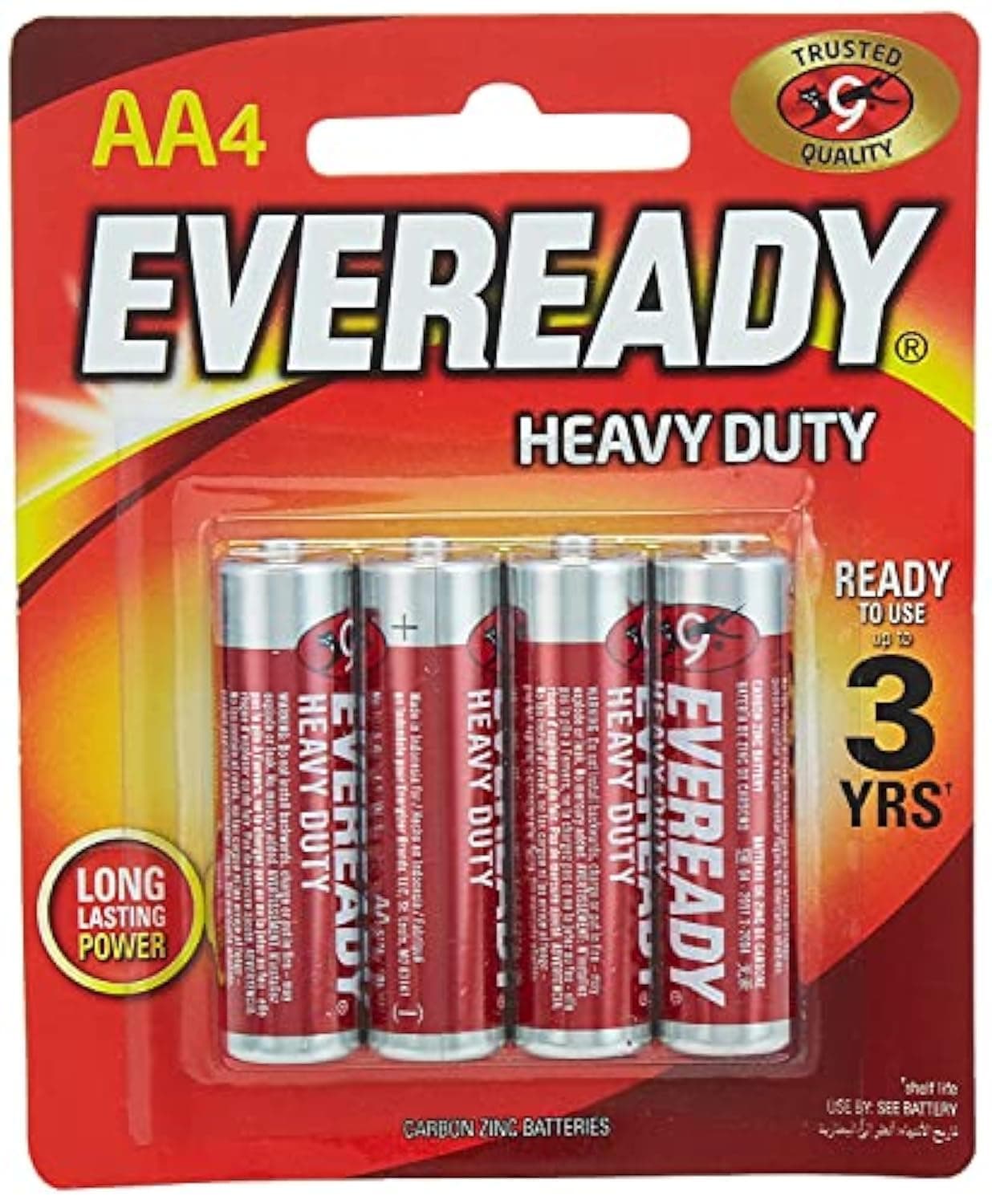 4Pc Pencil Cel H/D Aa1015 Blist