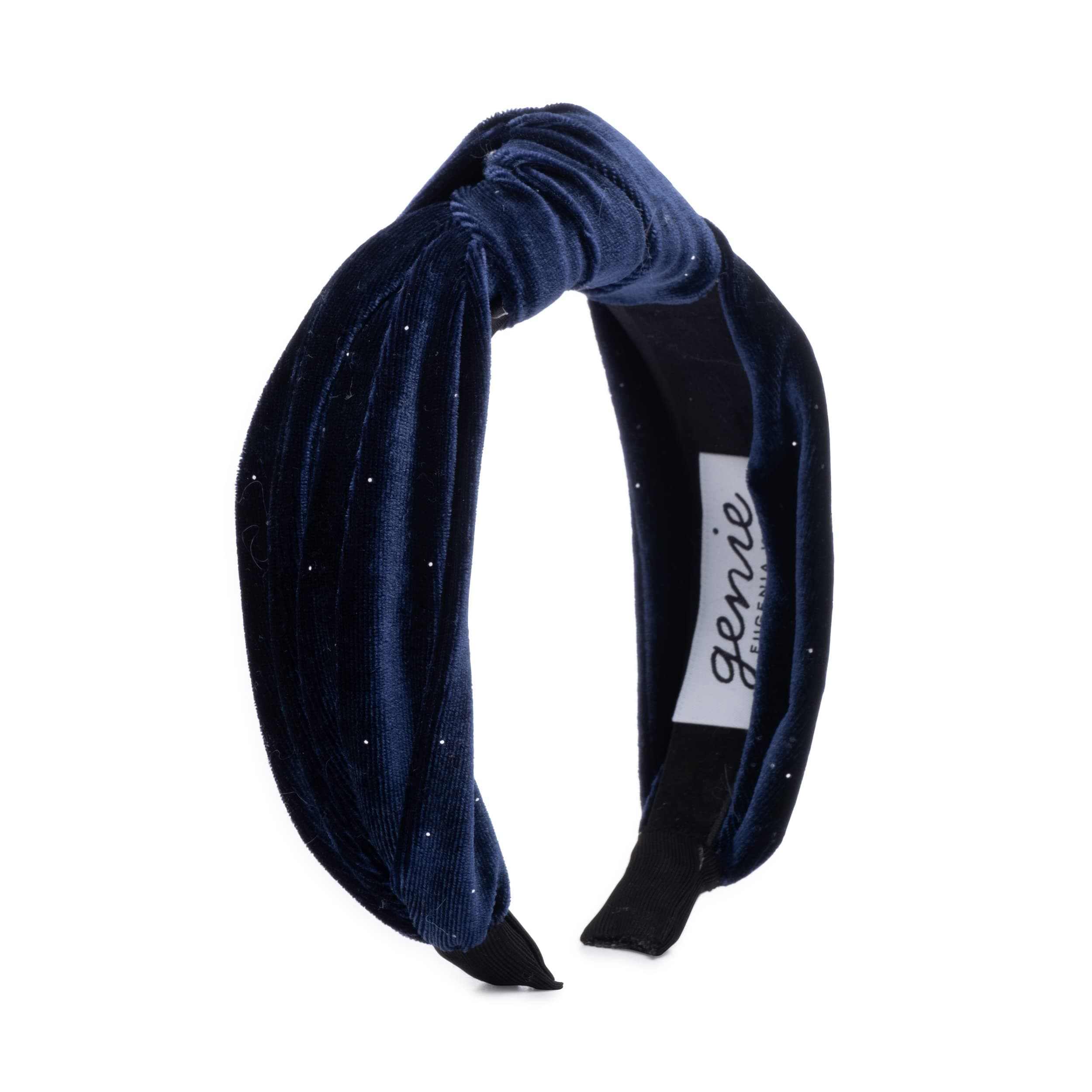 Genie by Eugenia Kim Women's Halle Turban Headband, Navy, One size