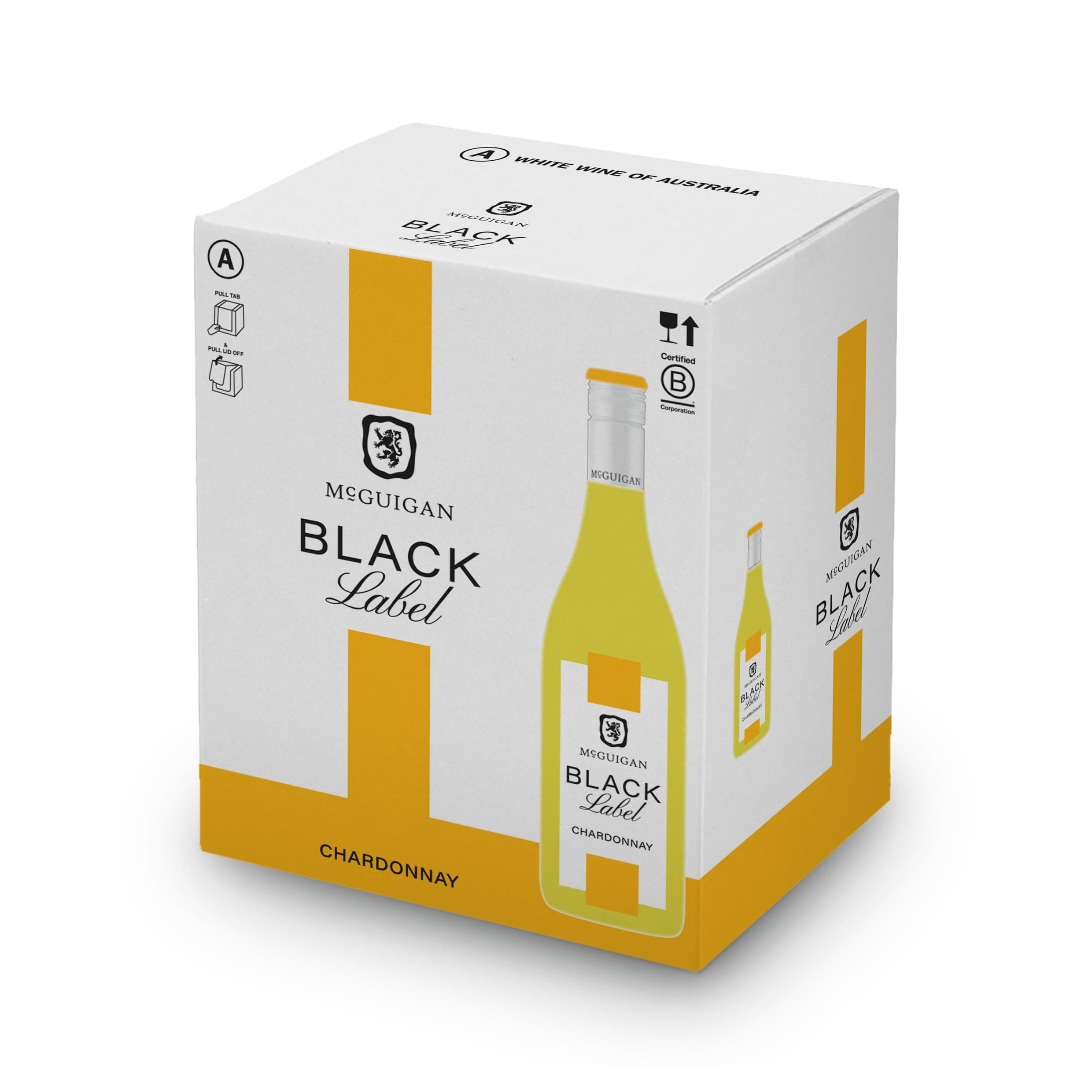 Black Label Chardonnay, , 75 cl (Case of 6)