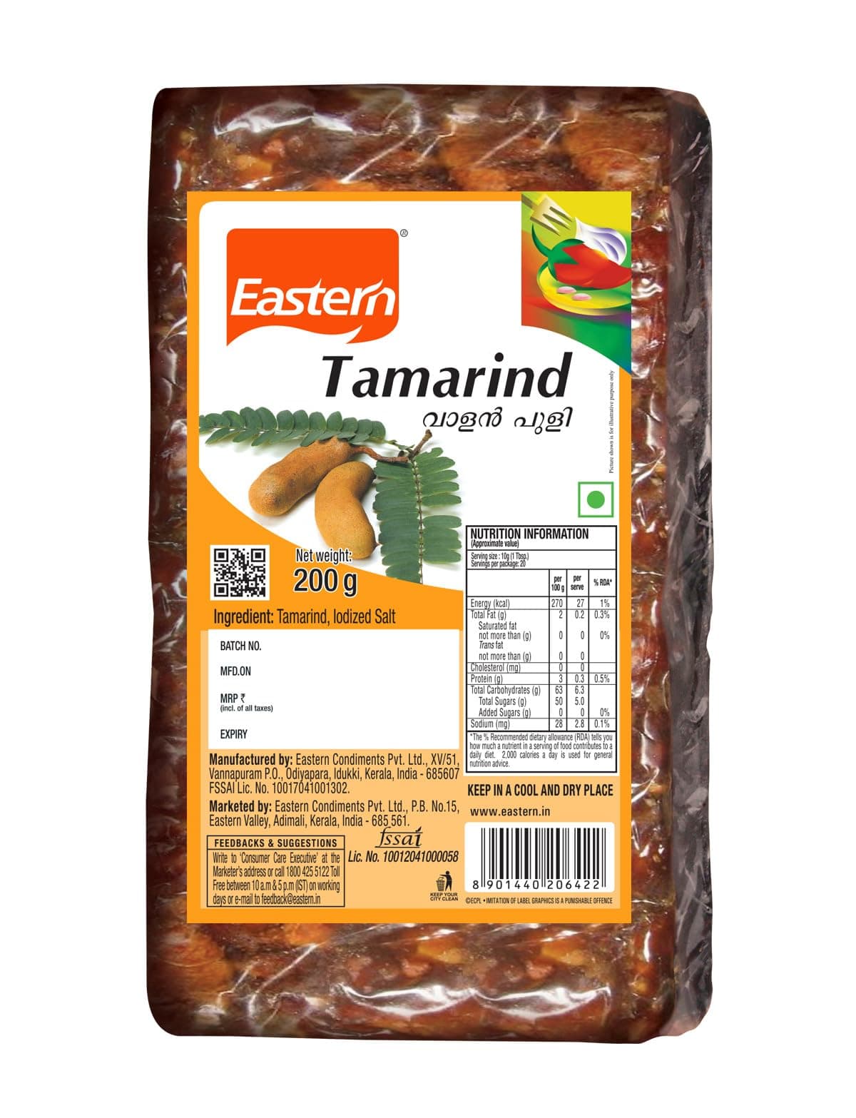 Eastern Tamarind 200 g
