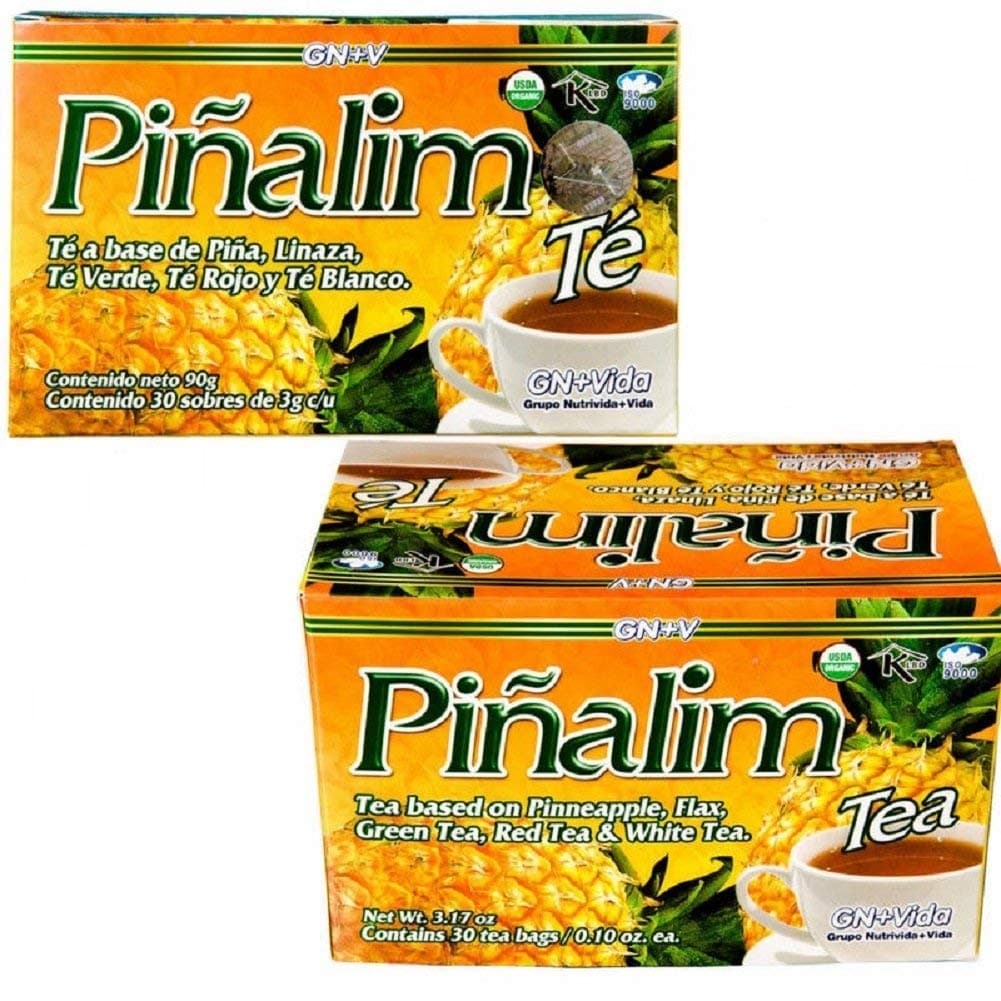 2 Pack Te Pinalim Tea GN+Vida Weight Loss Tea Diet - PACK OF 2