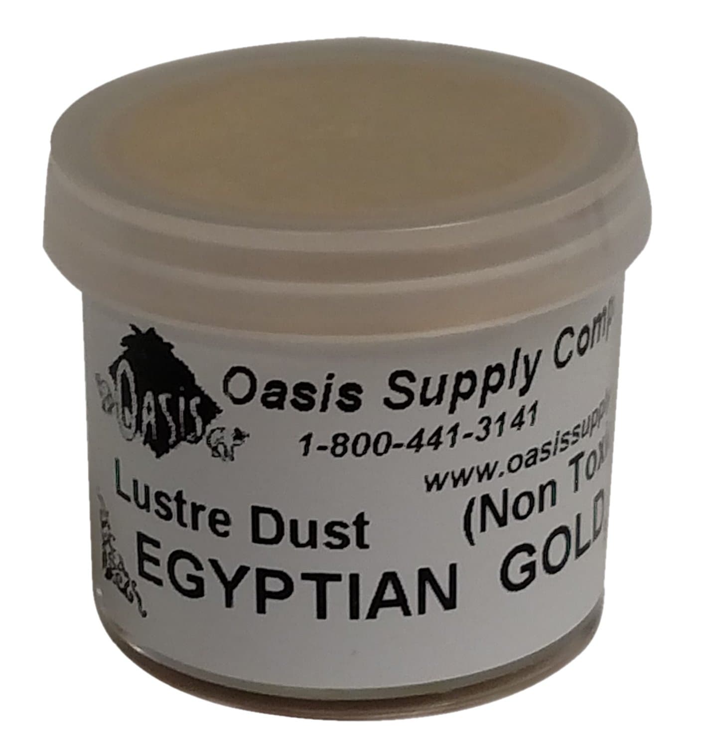 Oasis supply Lustre Dust, Egyptian Gold (Super Gold), 2 Gram