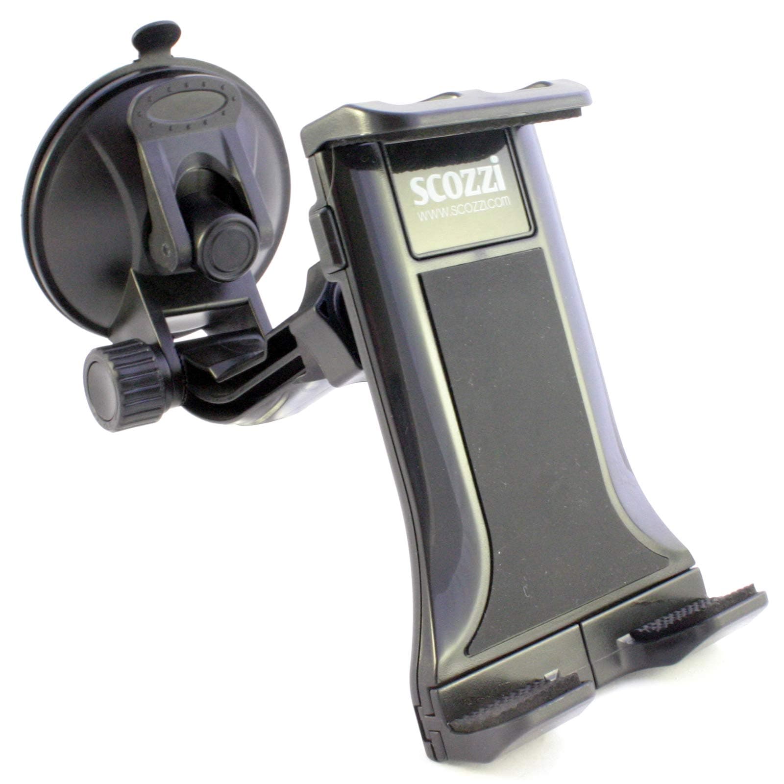 scozzi 360° car mount holder for [MICROSOFT Lumia 1330 950 650 640 550 540 535 532 435 430 Kin Two TWOm | XL LTE Dual SIM | Surface 2 + more]