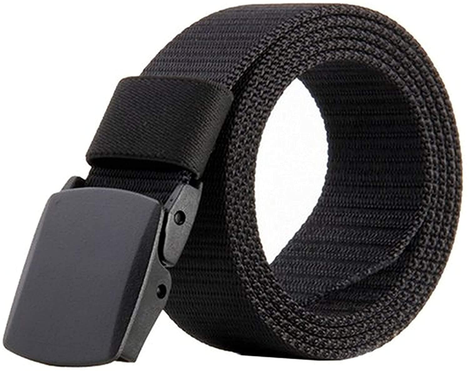 JASGOODNylon Canvas Breathable Military Tactical Men Waist Belt With Plastic Buckle