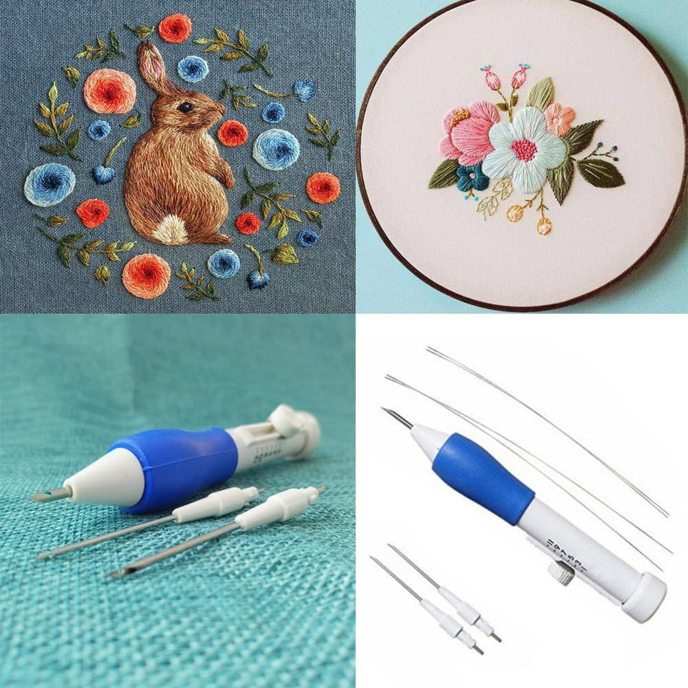 2019 Magic Embroidery Pen Embroidery Needle Weaving Tool Fancy