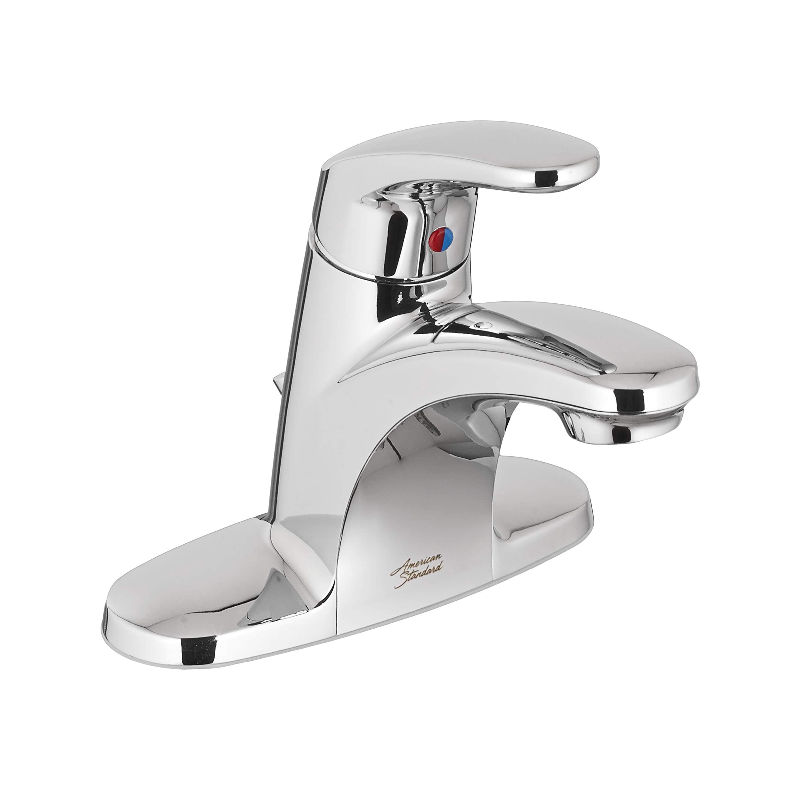 7075000.002 Colony Pro Single-Handle Bathroom Faucet with Metal Drain, 1.2 GPM, Polished Chrome