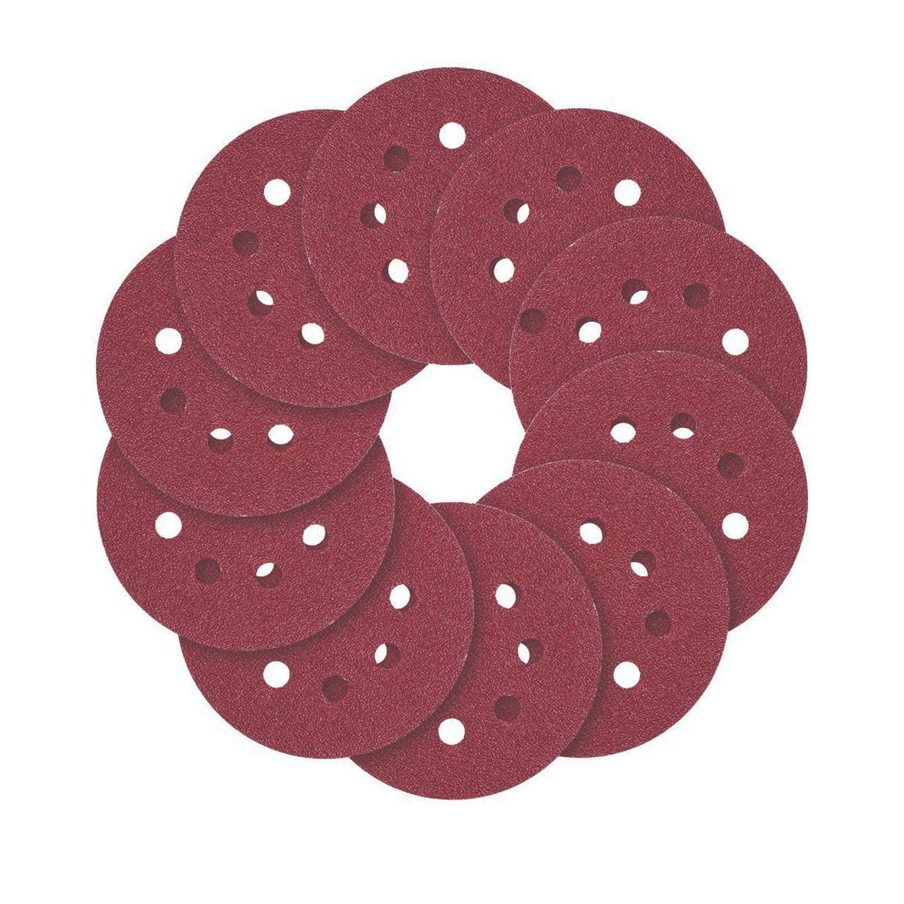 iBELL 7", 220 Grit Sanding Disc - Pack of 10