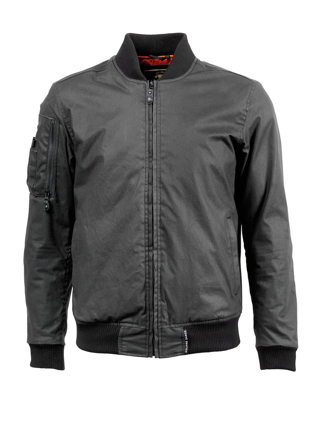 Roland Sands Design Squad Black Waxed Cotton Jacket Large (More Size Options)