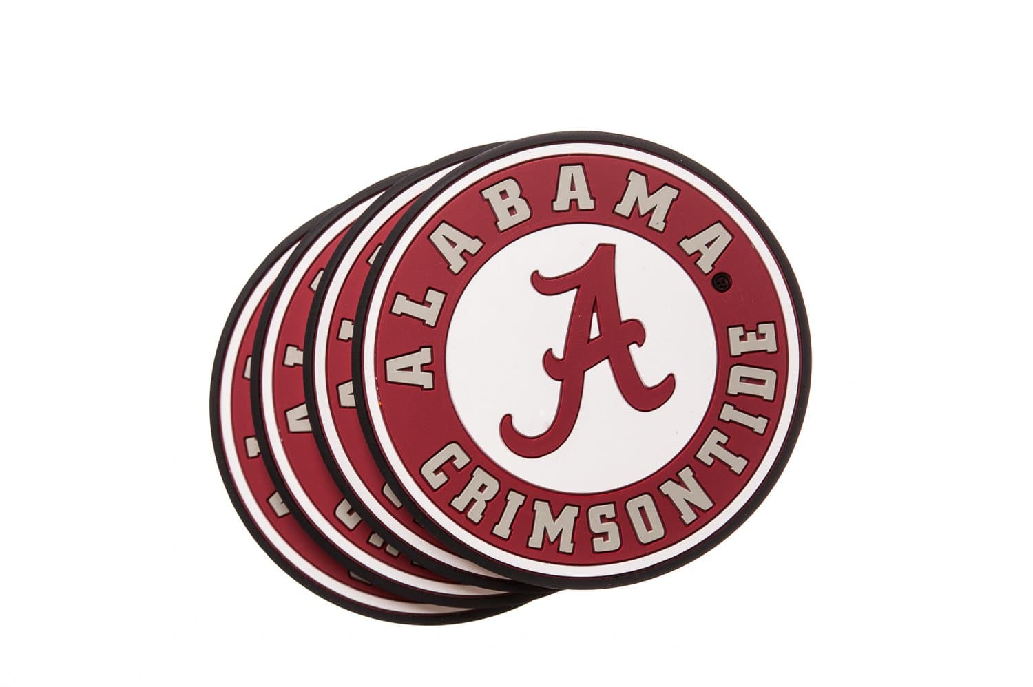 ALABAMA CRIMSON TIDE 4-Pack NCAA PVC Coaster