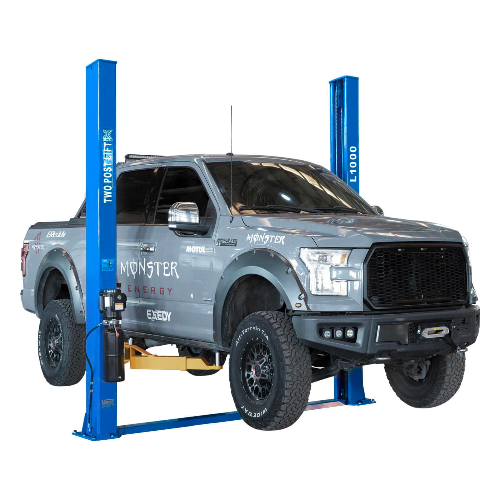 CR L1000 110V Two Post Lift 10,000 lbs Capacity Car Auto Truck Hoist 12 Month Parts Replacement