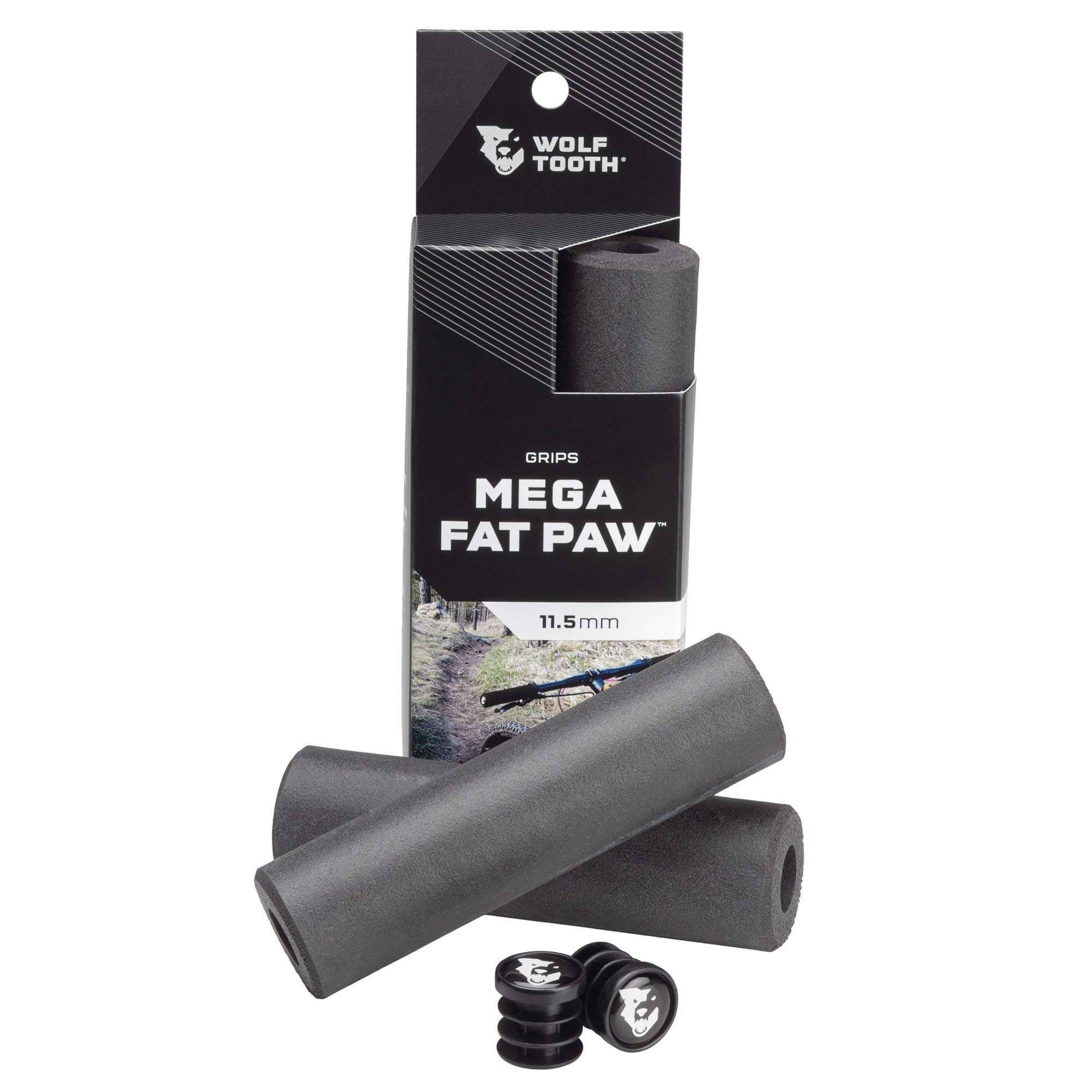 Silicone Mountain Bike Grips: Mega Fat Paw