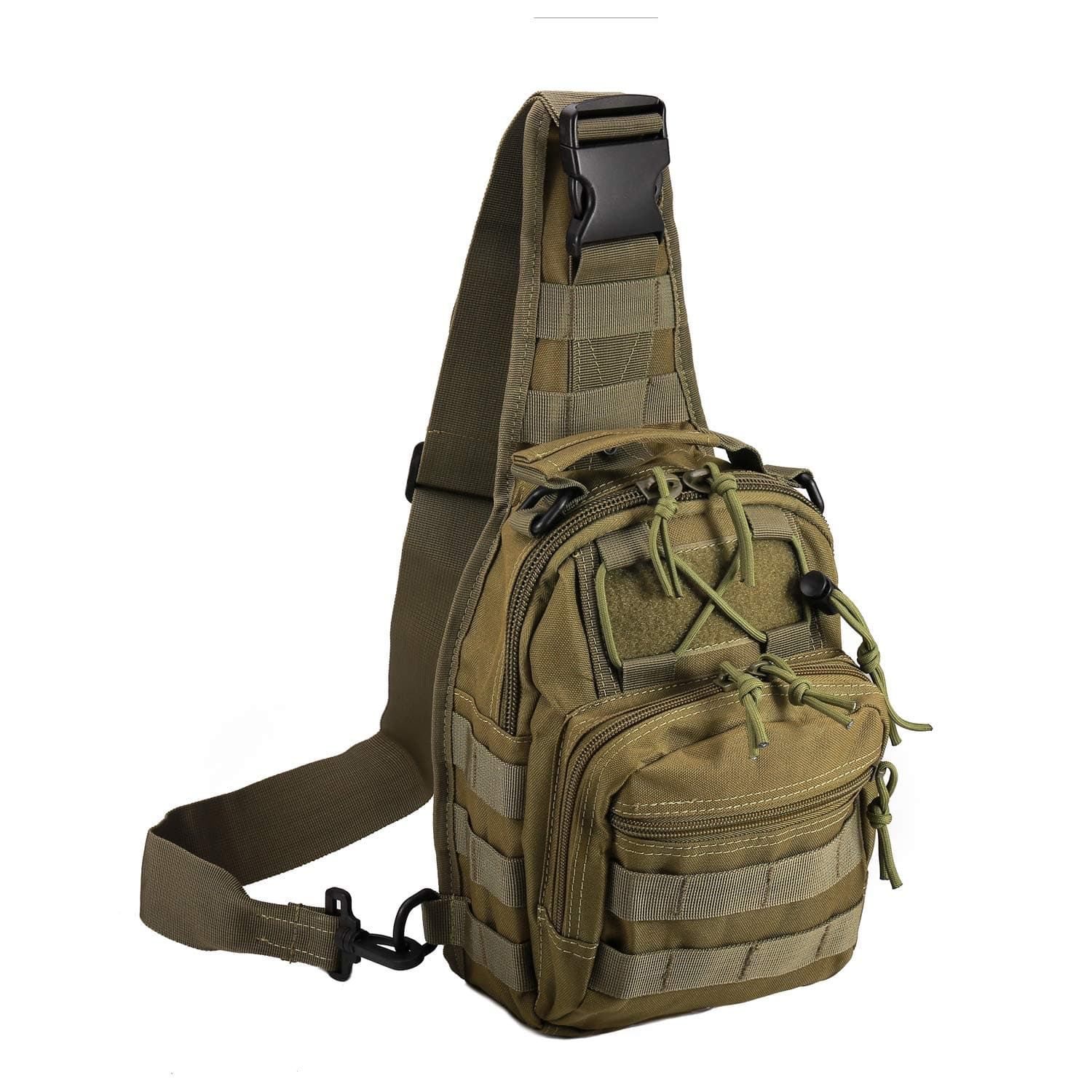 Tactical Shoulder Bag,1000D Outdoor Military Sling Daypack Backpack