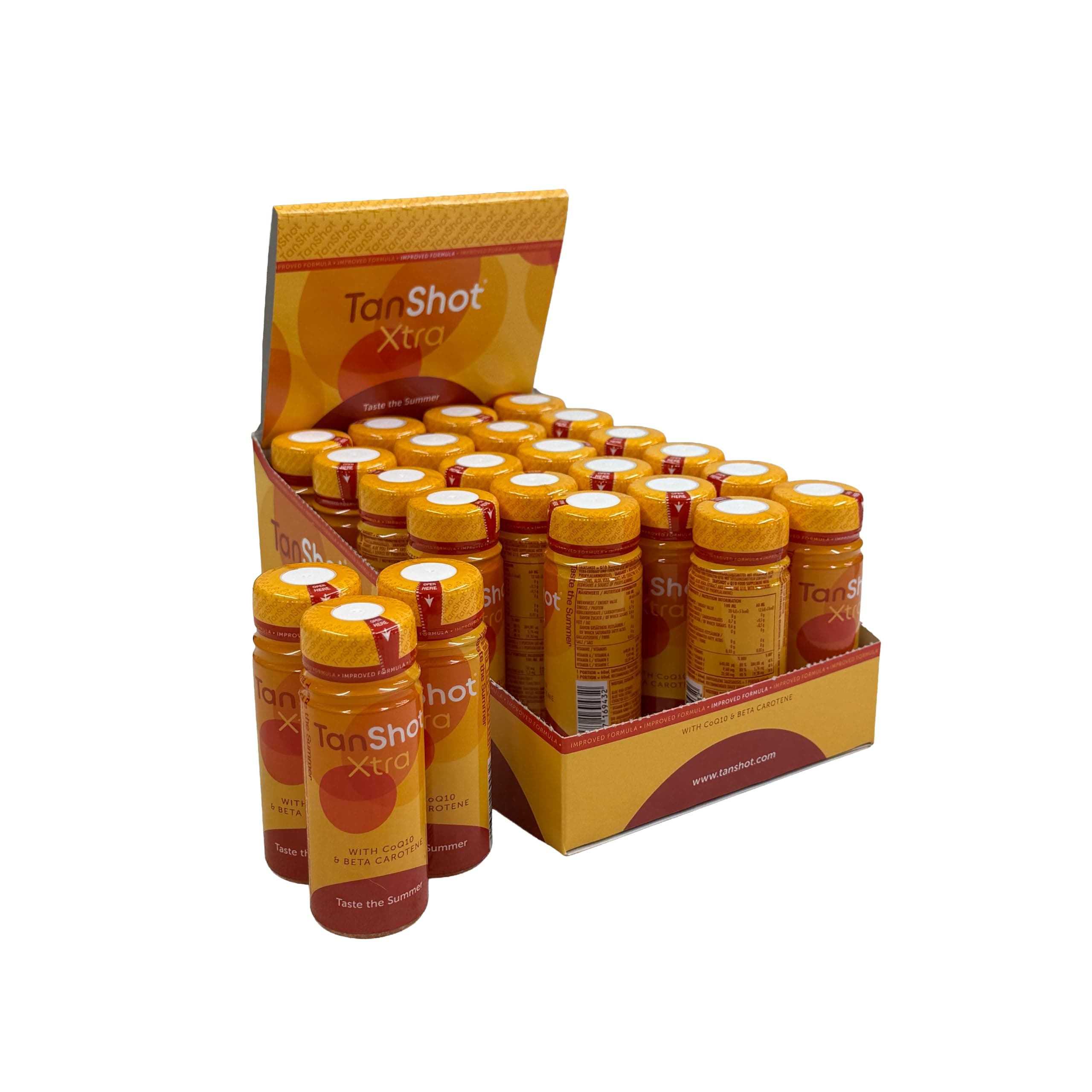 Tanning & Beauty drink, Liquid (24 bottles + display box)