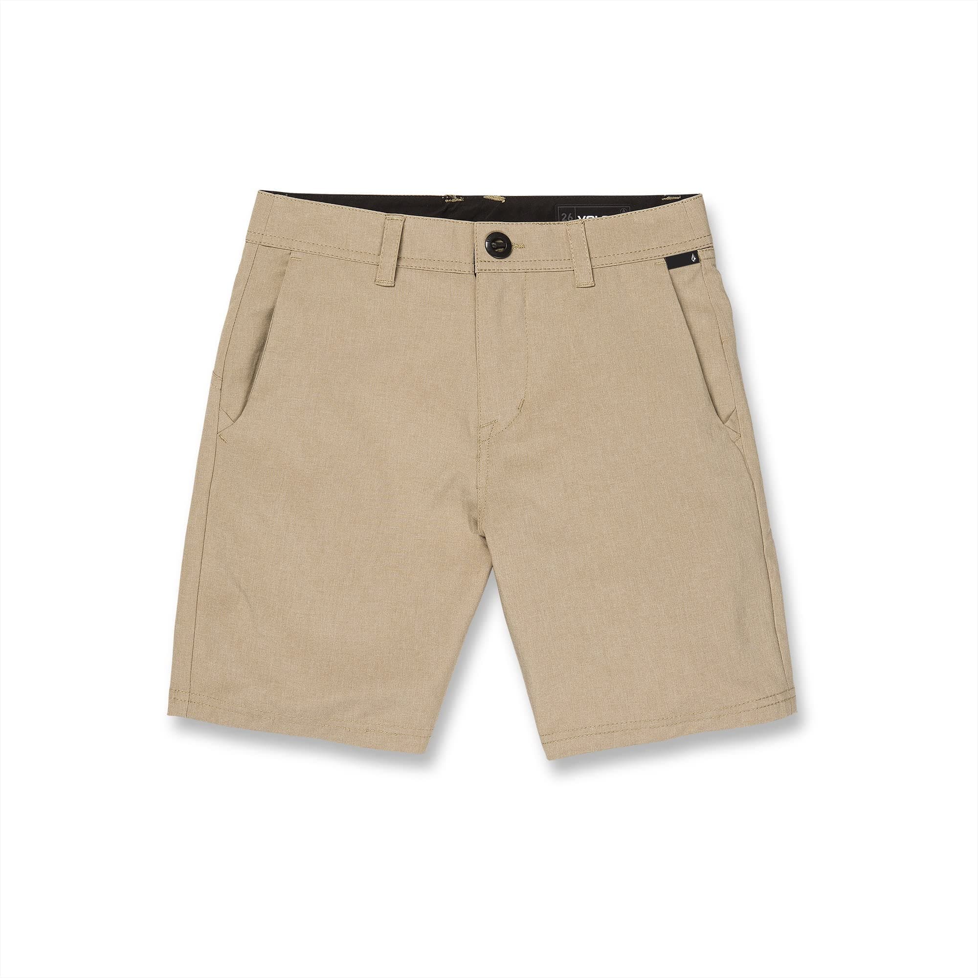 VOLCOMboys in Cross Shred Hybrid Stretch Chino Short (Big Boys & Little Boys Sizes) Shorts