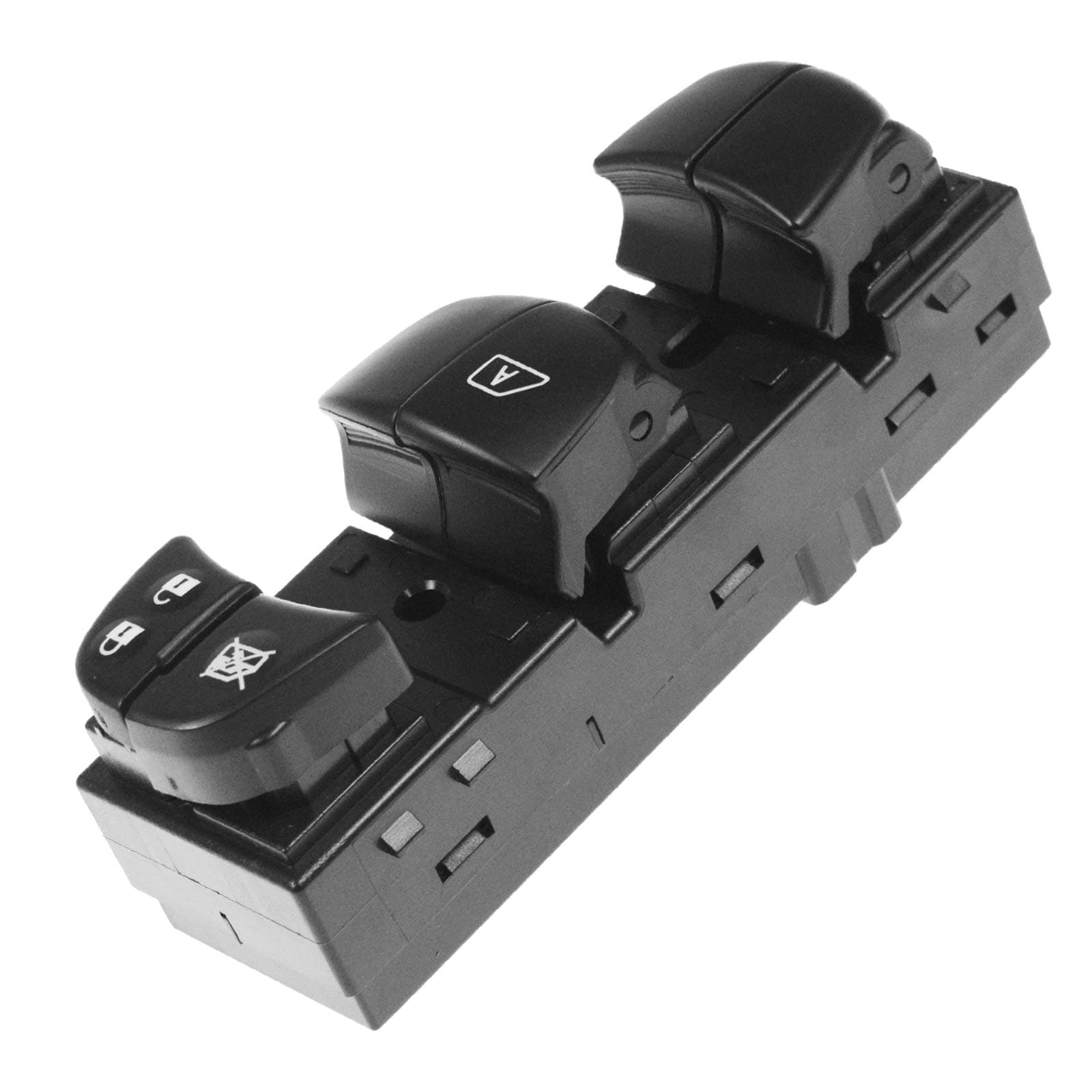 Master Power Window Switch Fit for Nissan Juke 10-17, Altima13-16, Tiida&Sylphy 12-16, X-Trail 14-17,Qashqai 16-17, Rogue 17-18, Replace 25401-1KA0B 25401-3DF0B