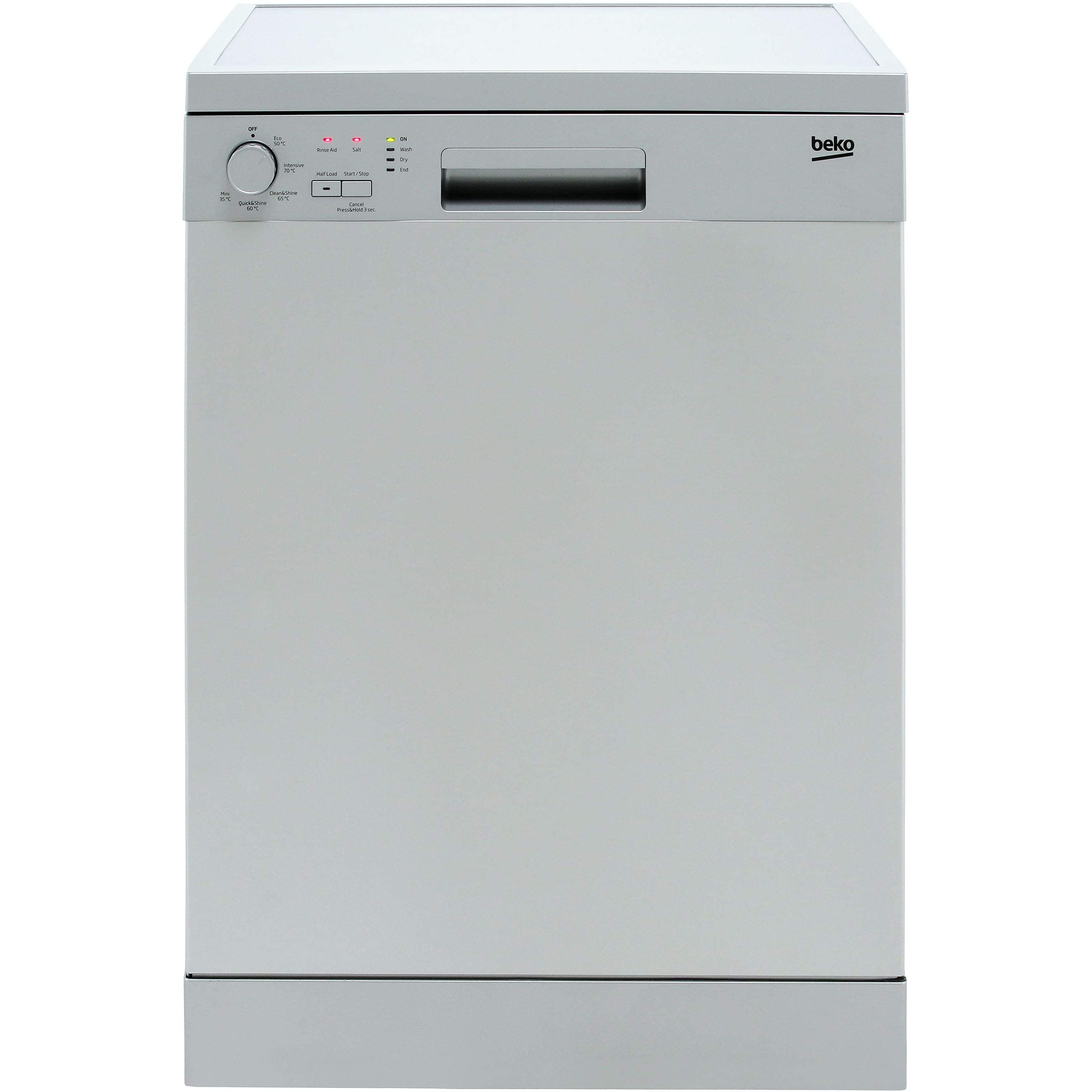 Beko DFN05R11S Freestanding A+ Rated Dishwasher - Silver [Energy Class A+]