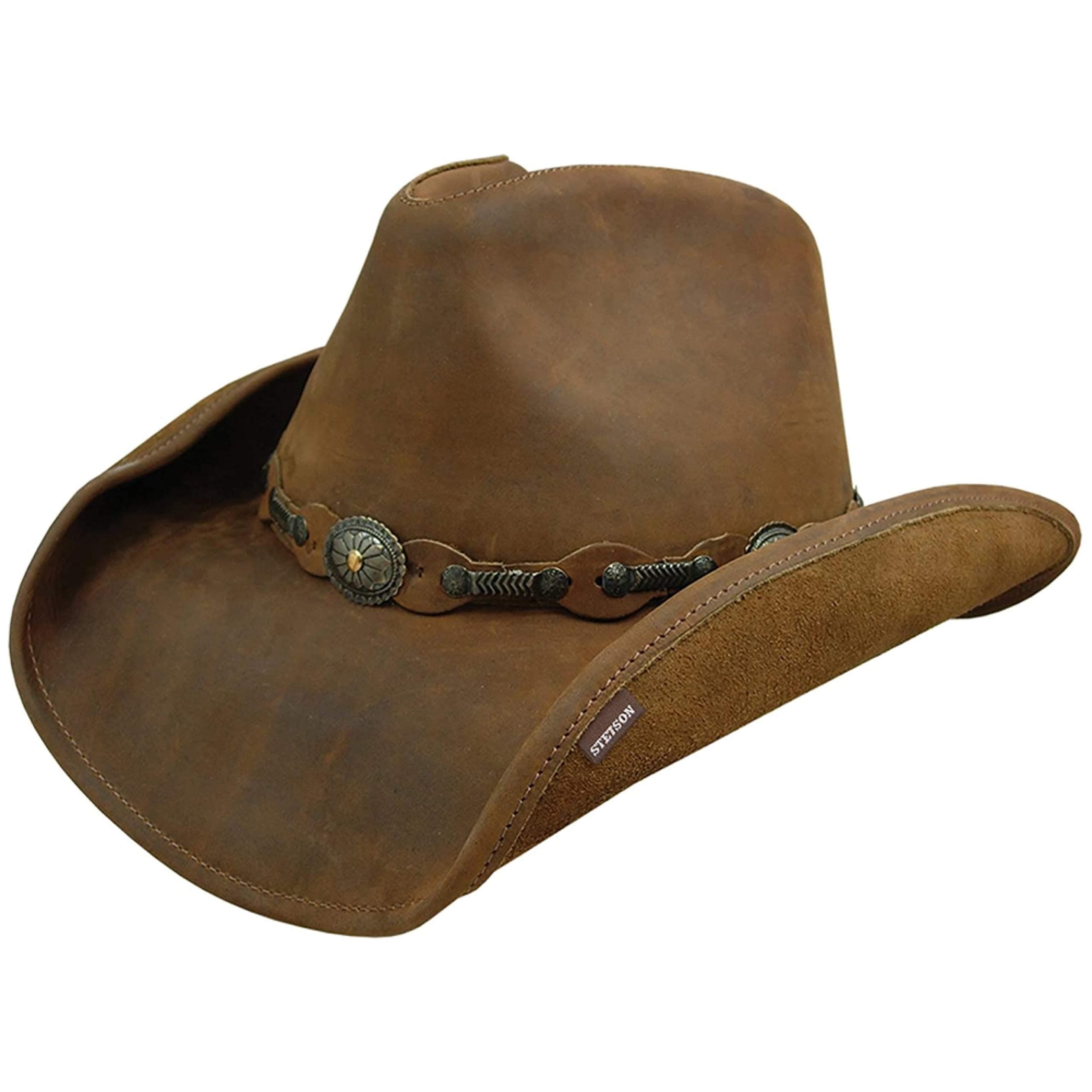 unisex-adult Roxbury Shapeable Leather Cowboy Western Ha Cowboy Hat (pack of 1)