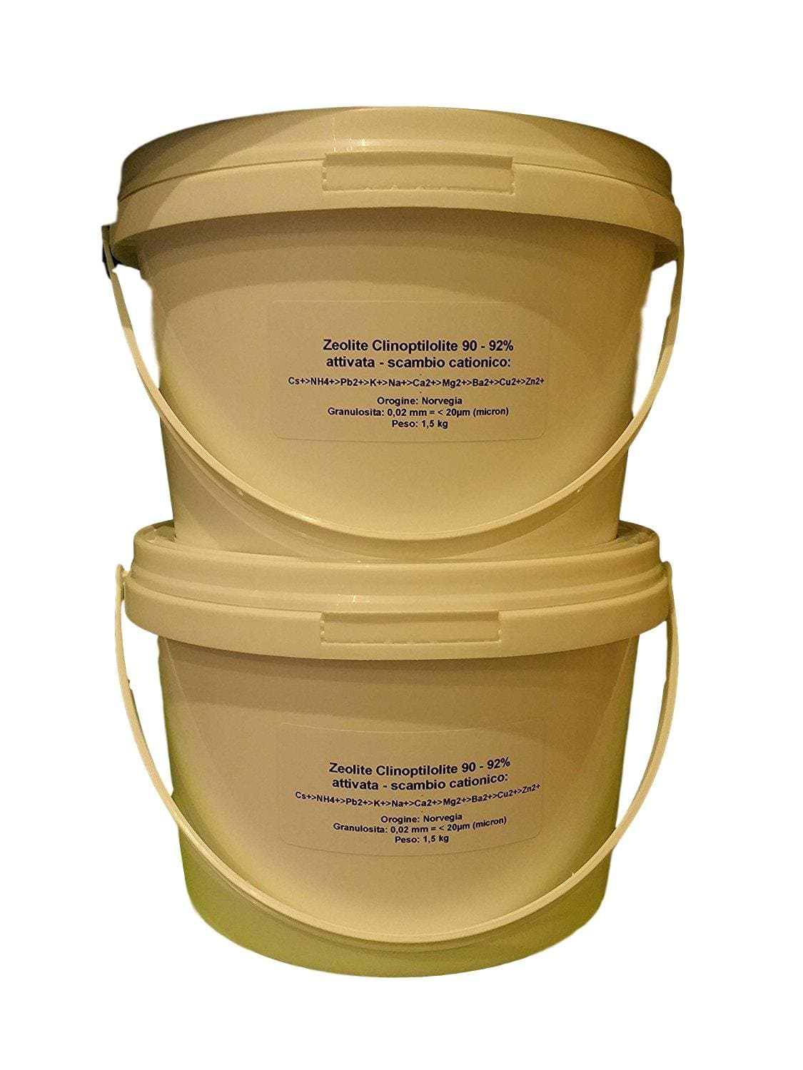 Zeolite clinoptilolite – Pure and Natural from Norway Ultra Fine – < 20 Micron (µm) 3 kg (2 x 1.5 Kg)