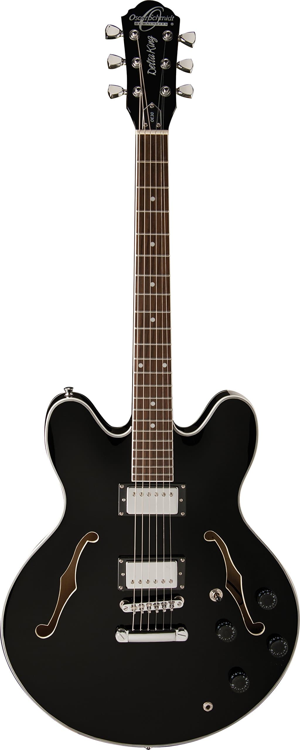 Oscar Schmidt OE30B-A-U Hollow Body Electric Guitar