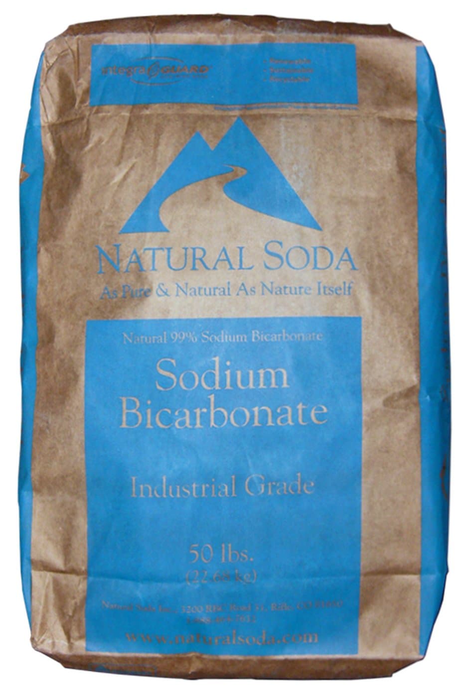 Sodium Bicarbonate [NaHCO3] [CAS_144-55-8] 99+% NSF Industrial Grade, White Powder (50 Lbs Lbs) Sold by Wintersun Chemical
