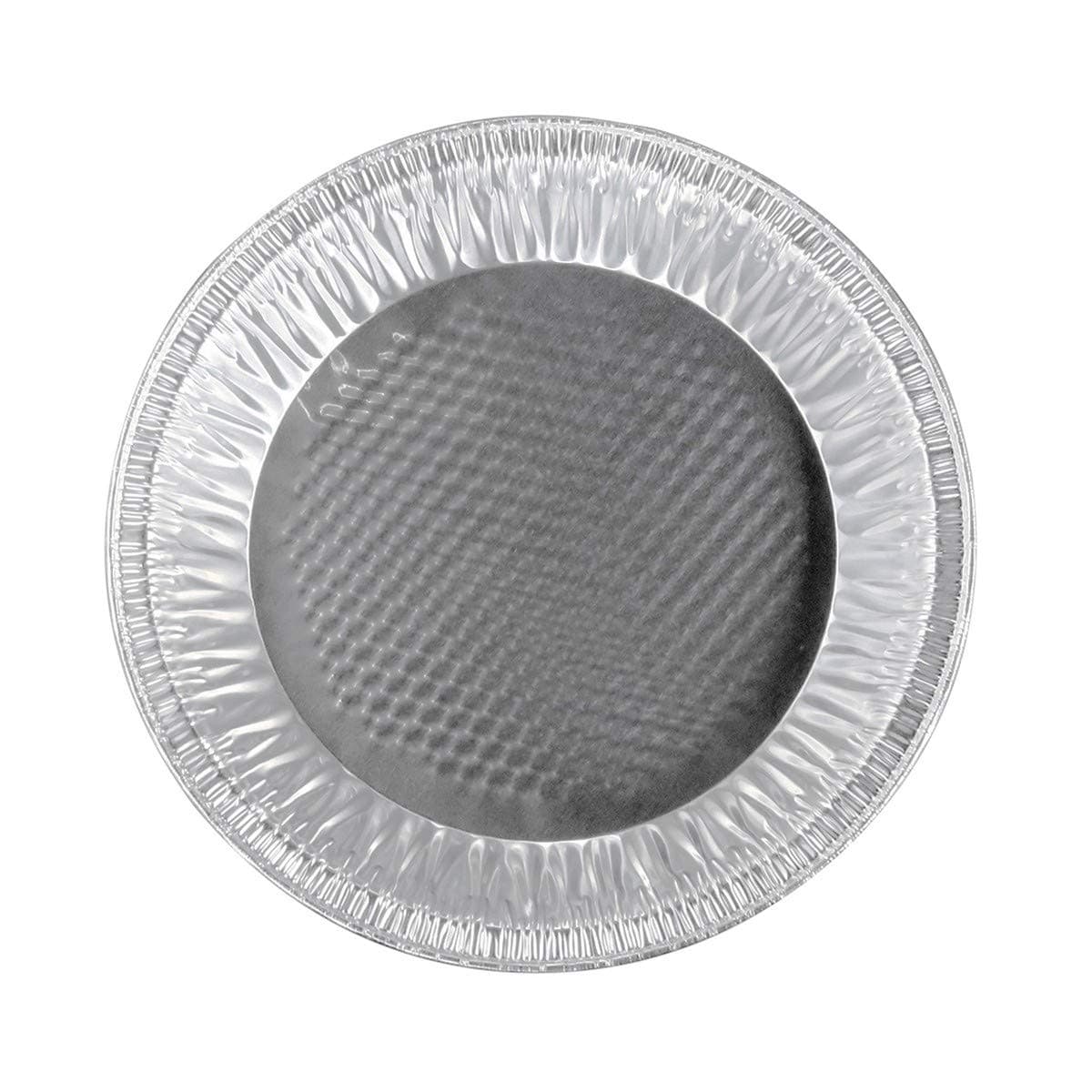 Handi-Foil 10" (Actual Top-Out 9-5/8 Inches - Top-In 8-3/4 Inches) Aluminum Foil Pie Pan - Disposable Baking Tin Plates (Pack of 50)