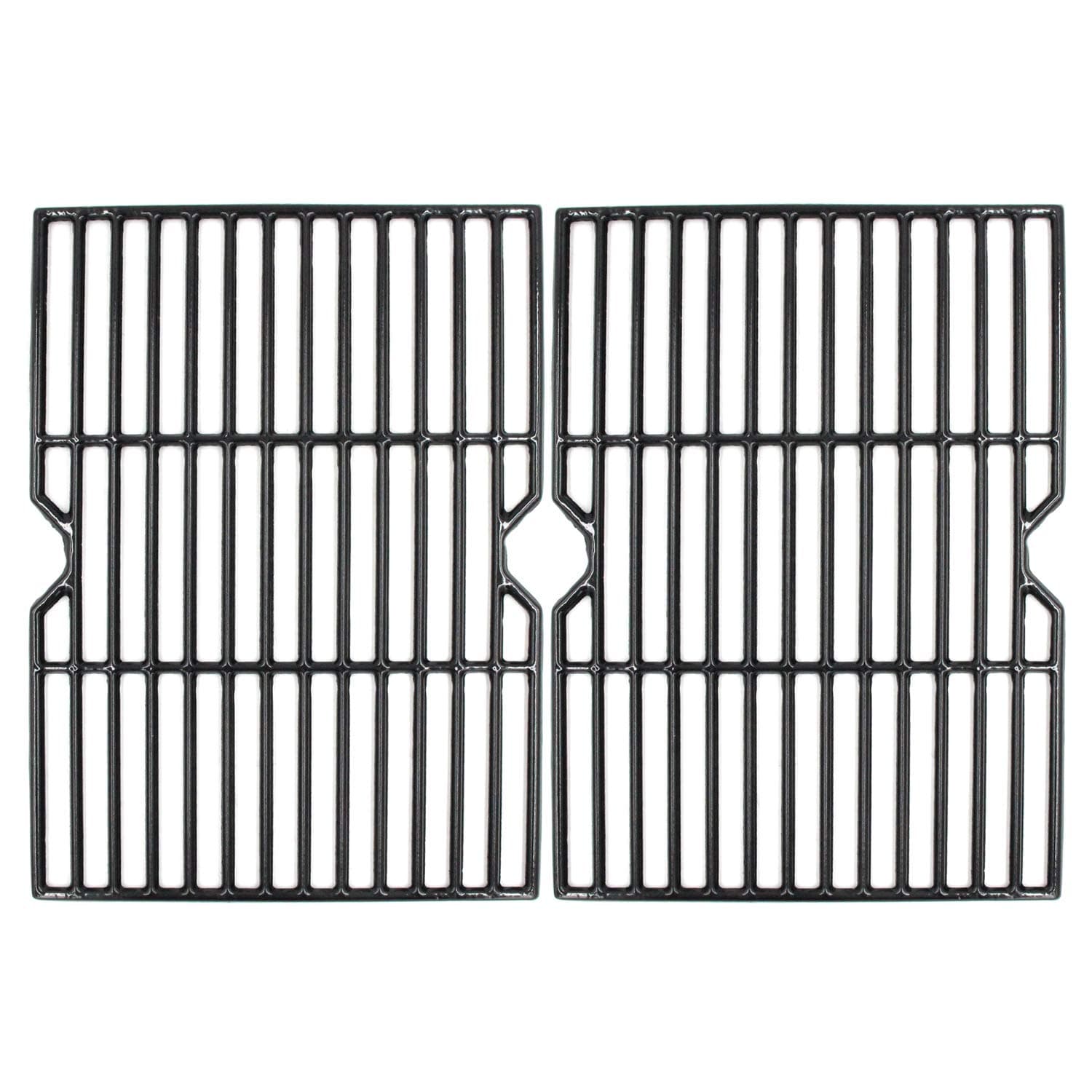 Hongso Porcelain Coated Cast Iron Cooking Grid Replacement Parts for Grill Master 720-0737, Master Forge GD4215S, Grill Chef, Nexgrill 720-0737 and Other Models