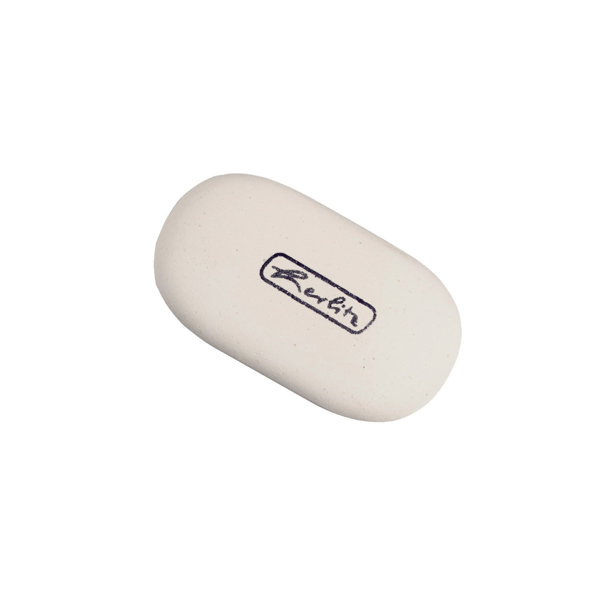 Herlitz Oval Shape Eraser - White