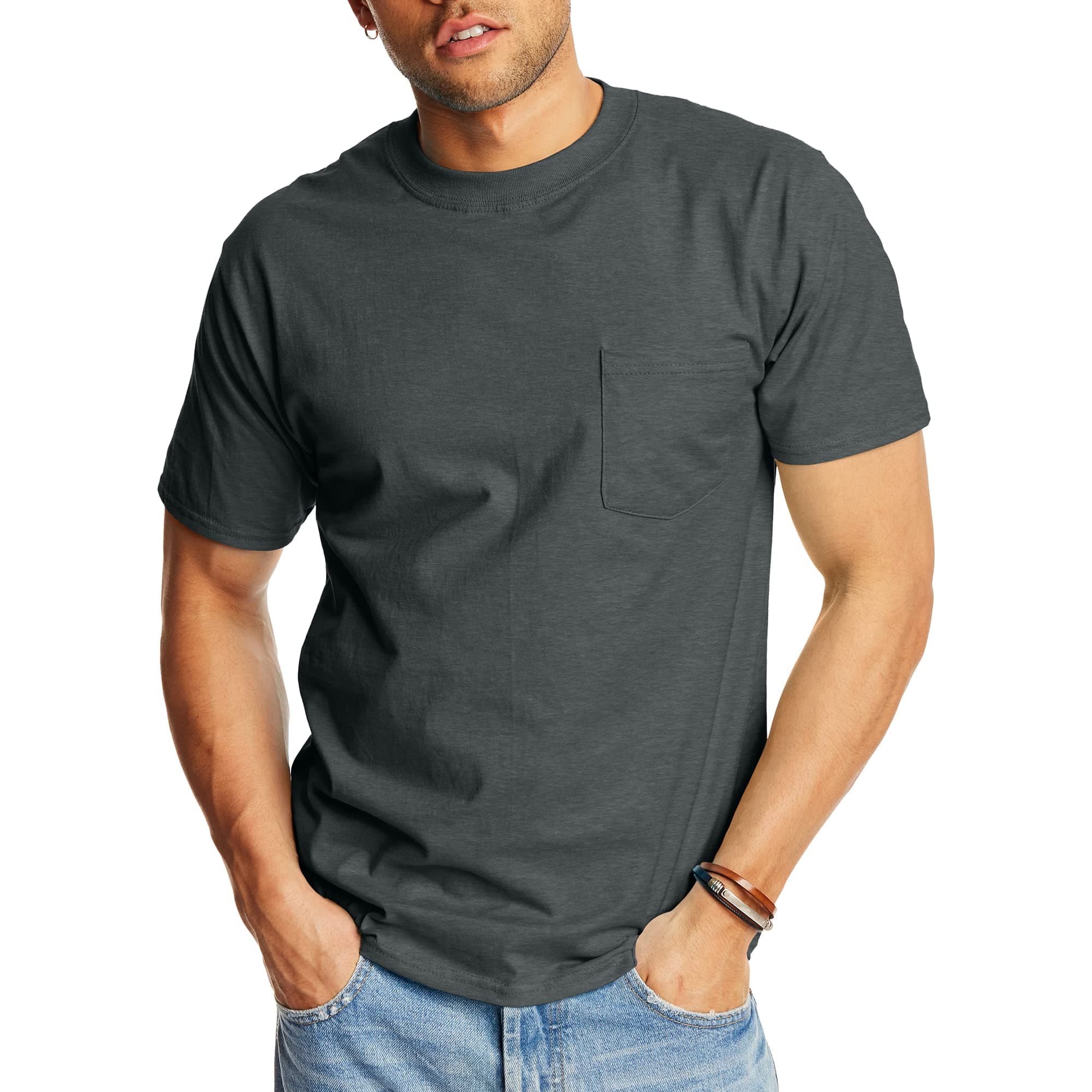 Beefy-T Men`s Pocket T-Shirt