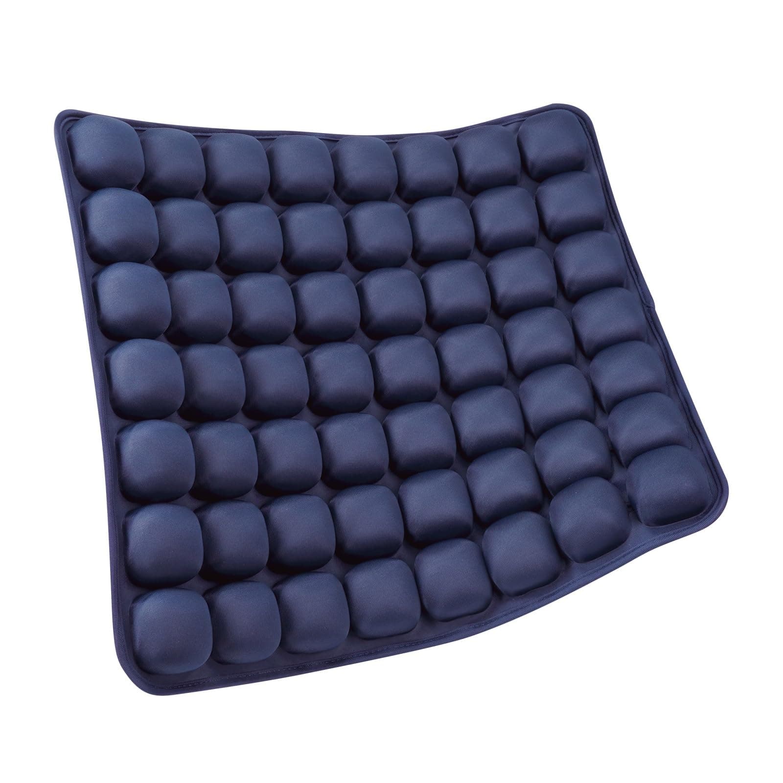SUNFICON Inflatable Seat Cushion Air Seat Cushion Portable Car Seat Office Chair Wheelchair Pad Anti Bedsore Orthopedics Pain Pressure Relief Cushion Camping Seat Mat w Pump 18"x16" Blue Inflatable Seat Cushion Air Seat Cushion