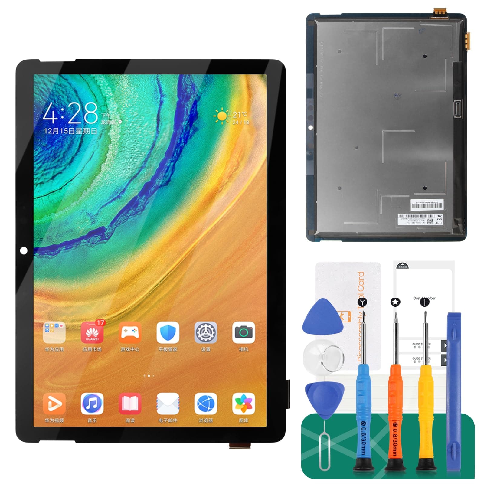 for Microsoft Surface Go 2 Screen Replacement for Microsoft Surface 1926 LCD Screen Replacement for Microsoft Surface Go 3 LCD Touch Screen Digitizer Display Assembly Replacement 1901 1927 Black