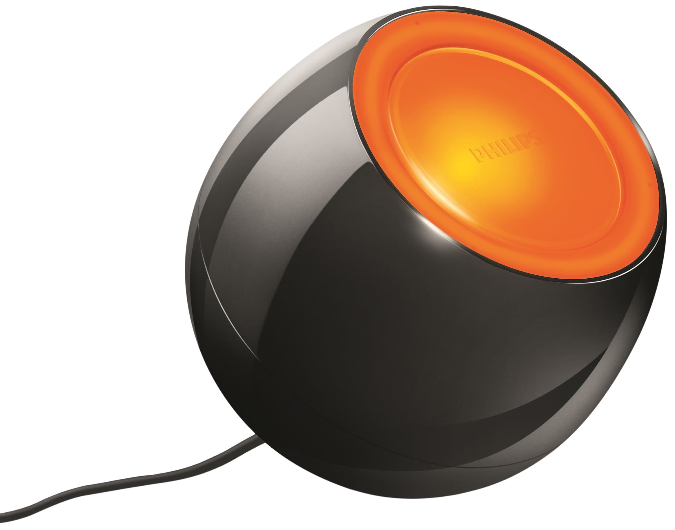 Philips LivingColors Mini Colour Changing Mood Light Black (Integrated 1 x 5 Watts LED Bulb)