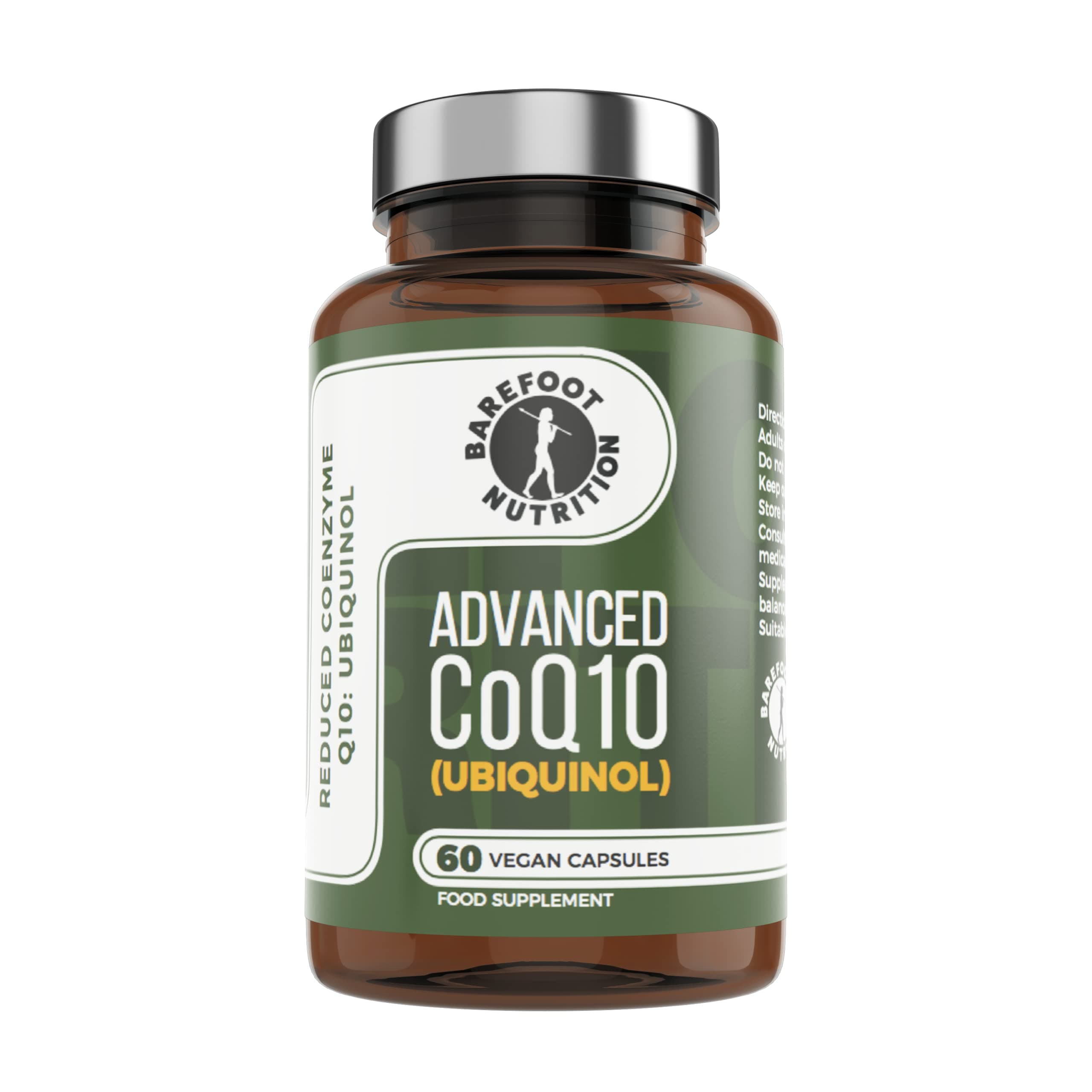 Advanced CoQ10 - Ubiquinol 150mg - Supports Heart Health, Powerful Antioxidant to Prevent Oxidative Stress Damage - Superior Absorption - 60 Vegan Capsules