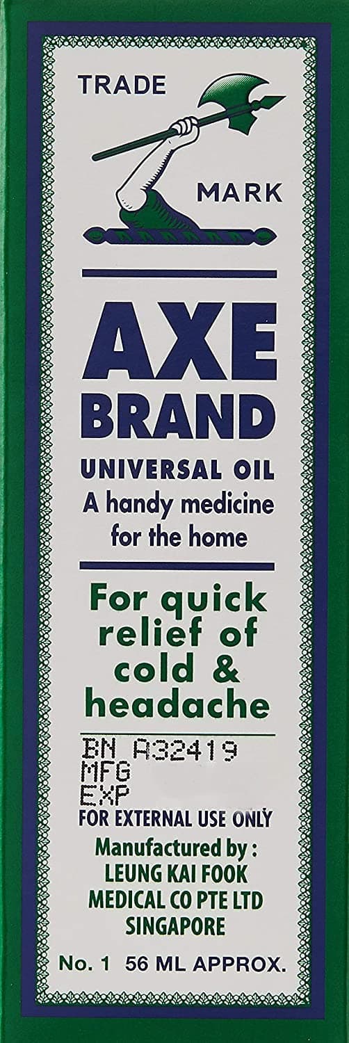 Axe Brand Universal Oil, Singapore, 56 ml