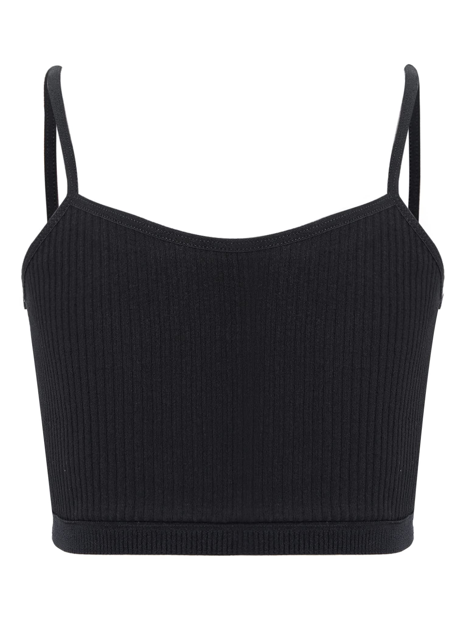 ZalditaChild Big Girls Camisole Dance Crop Tops Sport Vest Yoga Gym Training Bras Cami Shirts Activewear