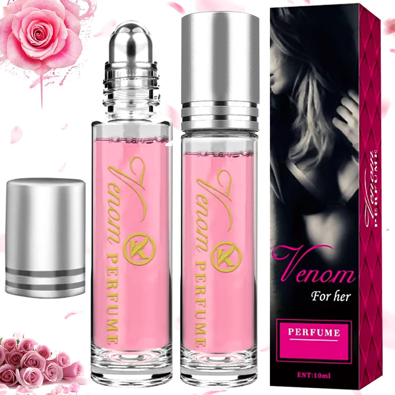 MAINT-CÖLLINTEC 20 ml Pheromone Perfume for Women, Perfume for Women, Womens Perfume, Roller Pheromone Perfume, Wonderful Scent, Long Lasting Fragrance