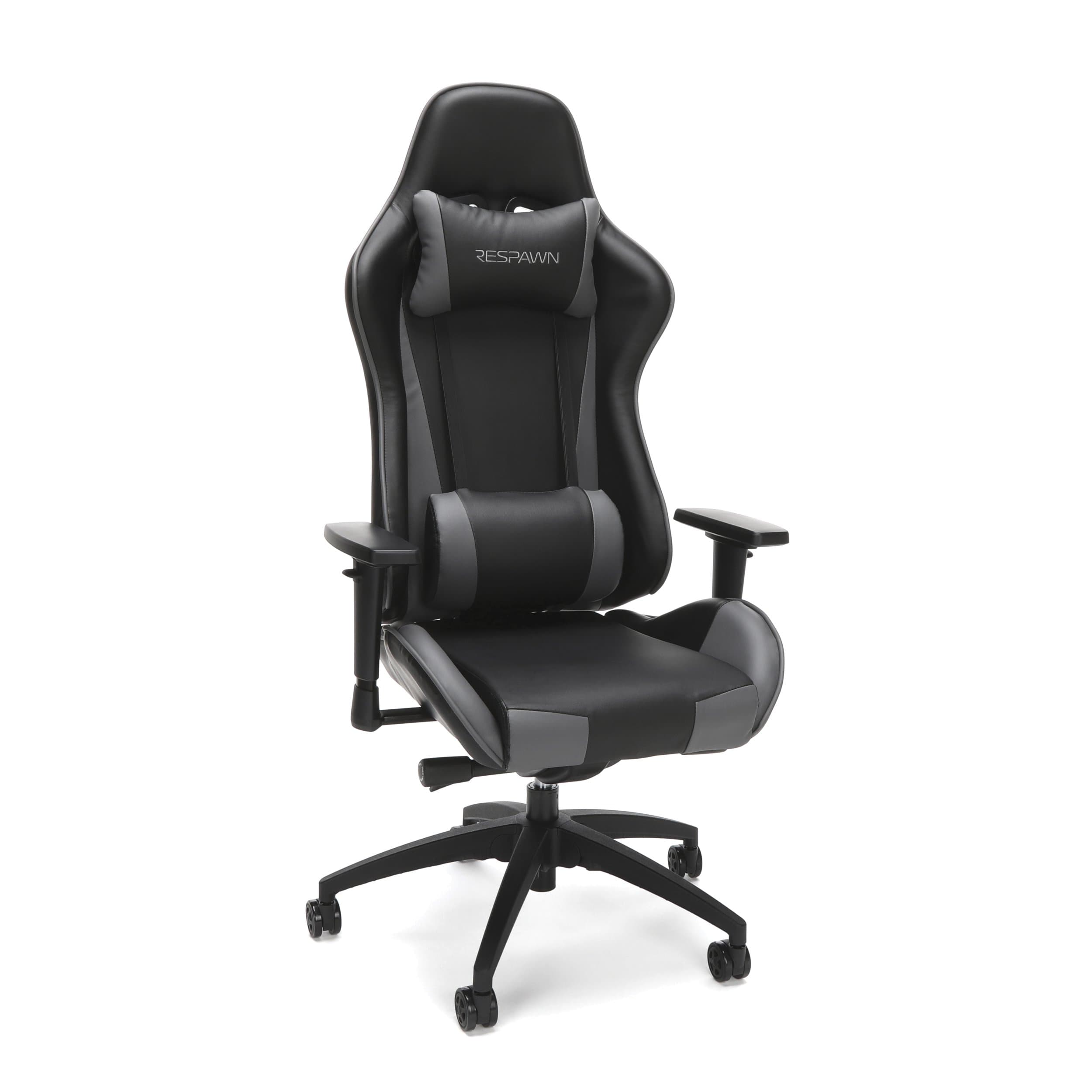 RESPAWN 105 Racing Style Gaming Chair, in Gray (RSP-105-GRY)