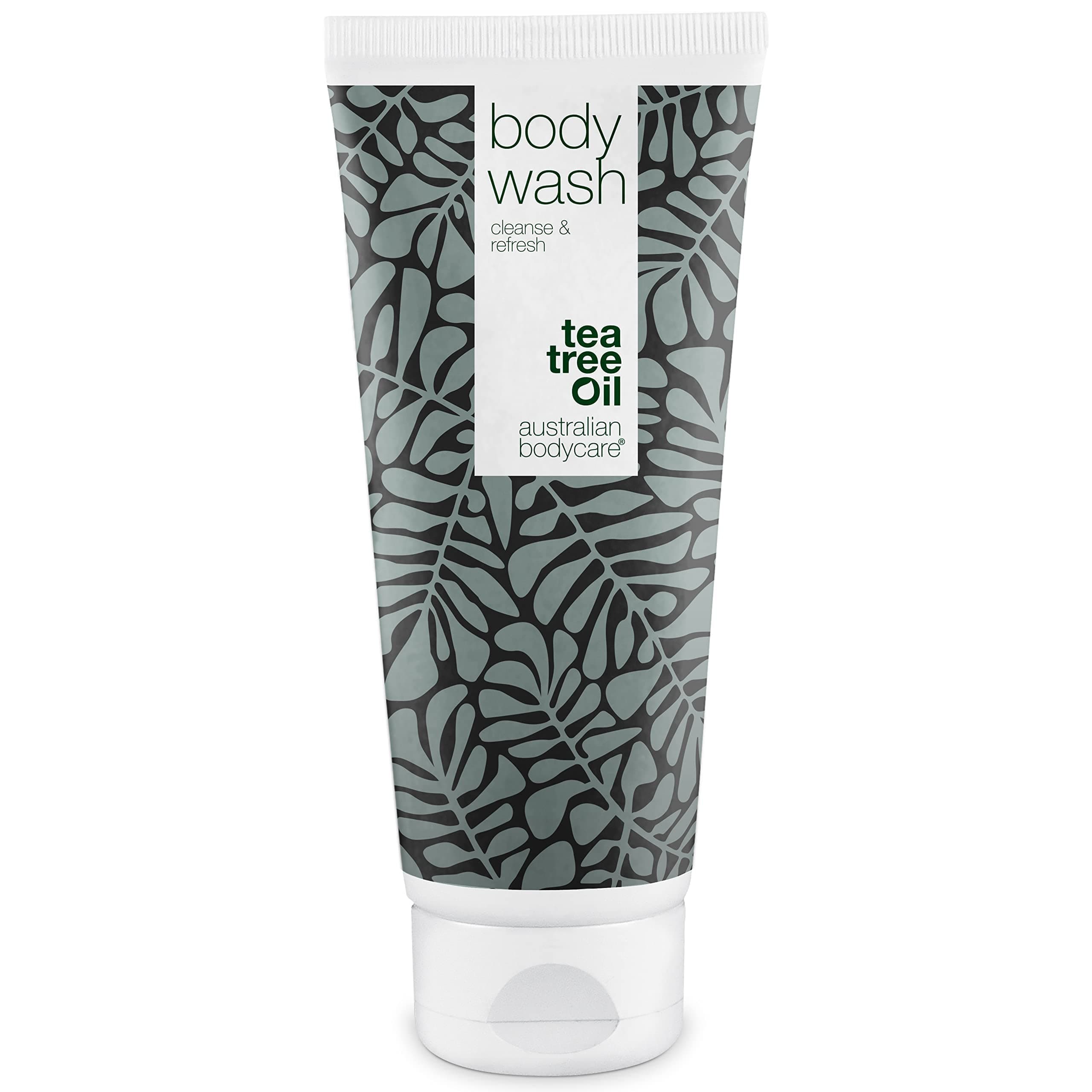 Australian Bodycare Body Wash 200 ml | Shower Gel with Tea Tree Oil for skin, Foot wash - Daily care Relieve spots, pimples, Athlete’s Foot, Ringworm, Fungus, Jock Itch, Acne, Body Odor & smelly feet