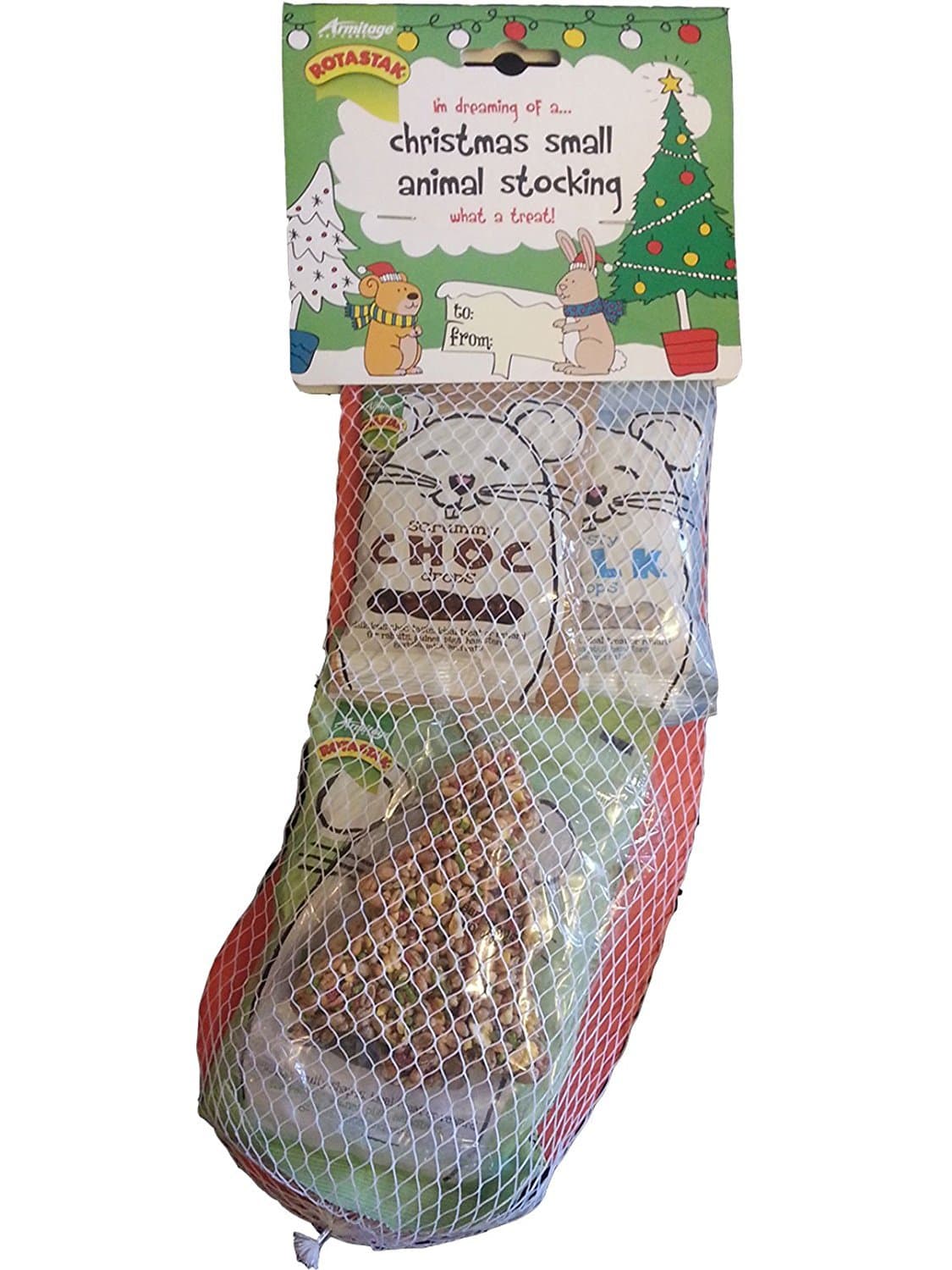 Rotastak Christmas Stocking Small Pet