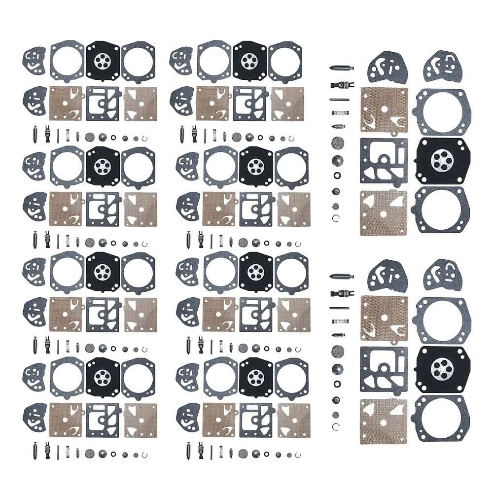 10pcs/lot Carburetor Repair Rebuild Diaphragm Kit For Echo CS510 CS550 CS5000 CS6701 Walb K20 HDA Chainsaw Replace Part spare Parts