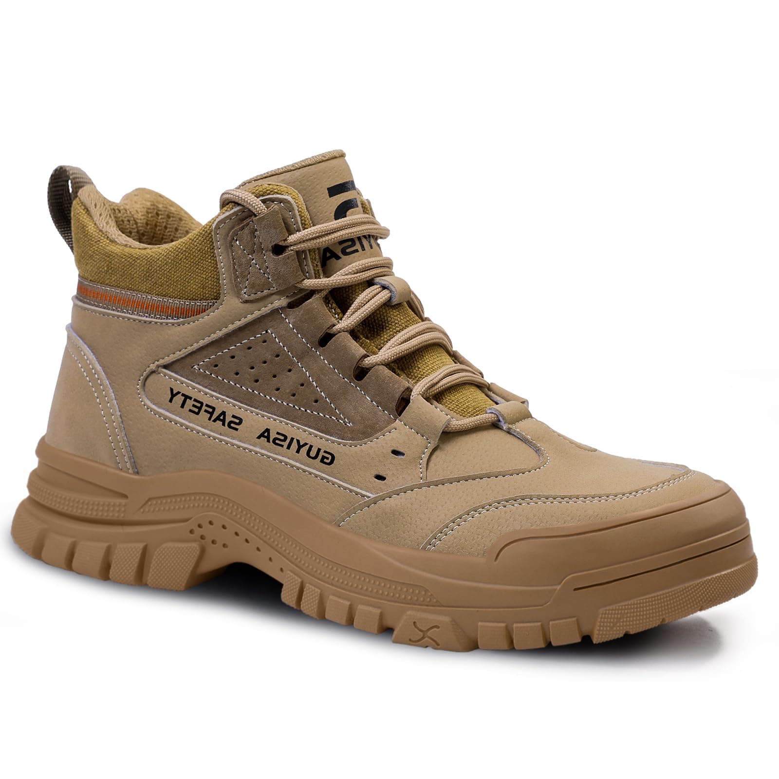 Safety Boots Men Women Non Slip Industrial Safety Shoes Men Comfortable Work Boots Lightweight Industrial Boots for Men Construction Safety Shoes for Men