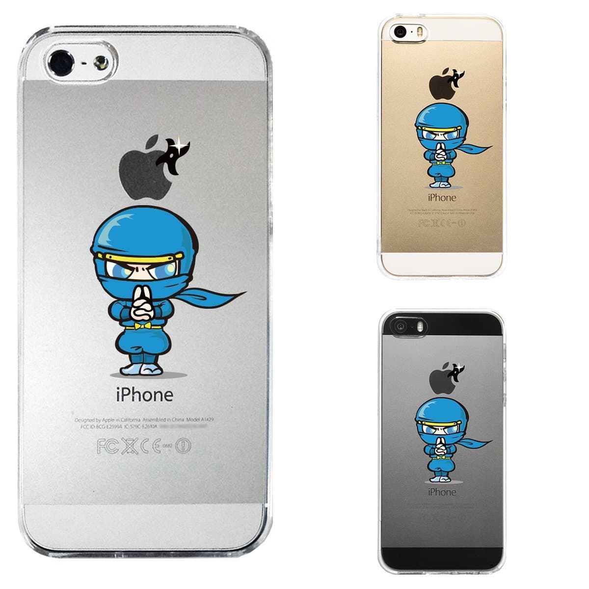 iPhone5 iPhone5S Transparent shell Ninja I weak to light !