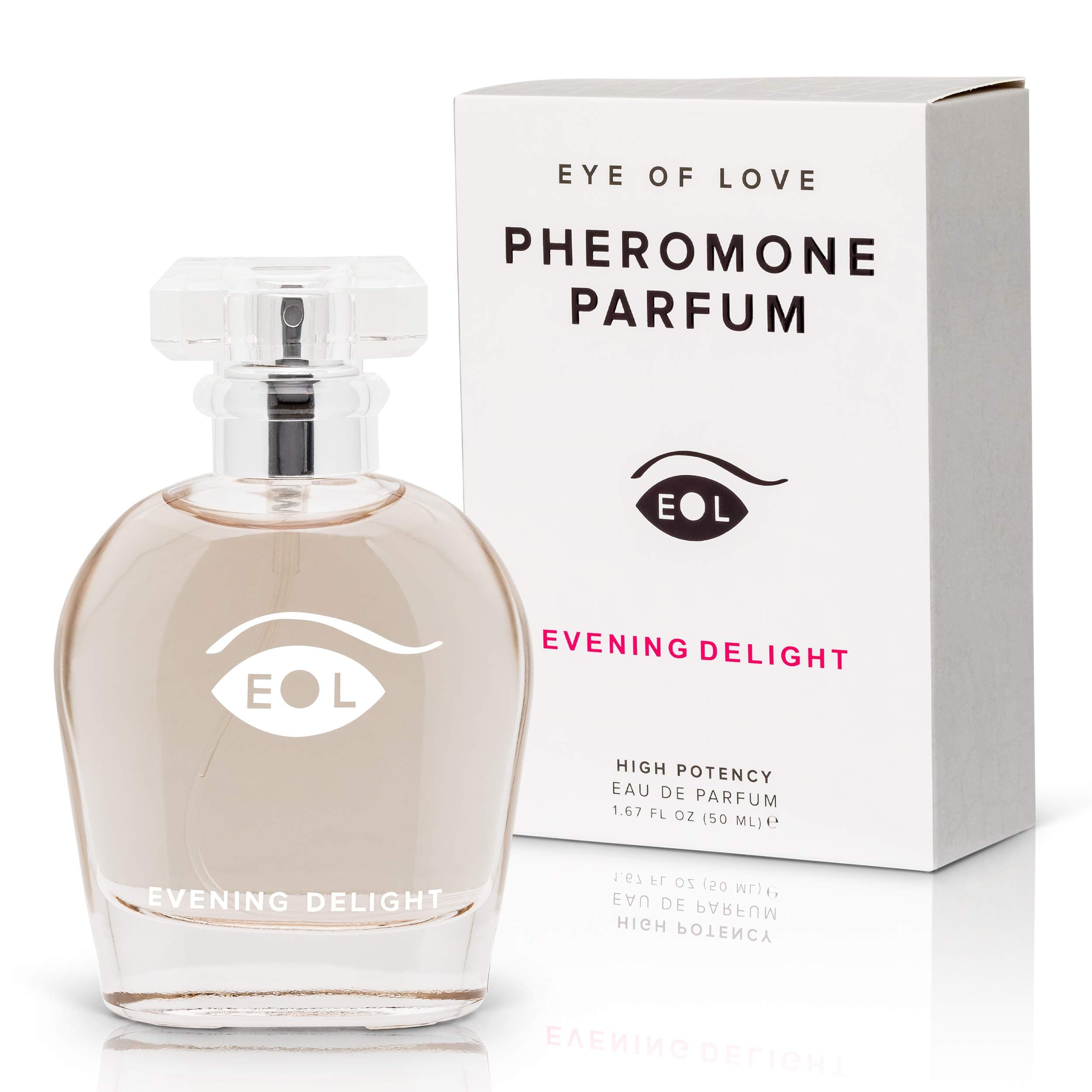 Eye Of Love EVENINGDELIGHT Deluxe Pheromone Parfum for Women - Boost of Confidence and Charm - for Day and Night - 50ml