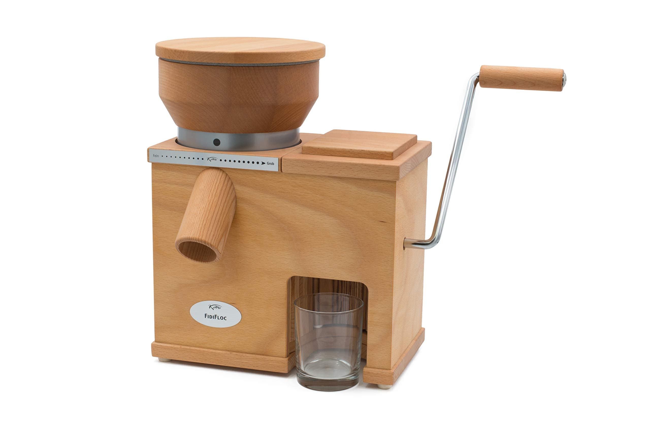 KoMo FidiFloc Medium Combination Device (360 Watt Grain Mill/Hand Flaker)
