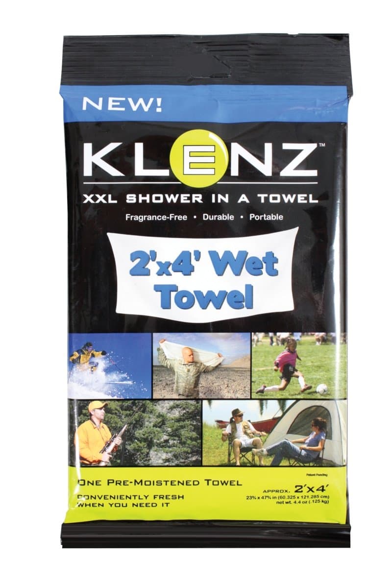 Klenz XXL Shower in a Towel 2'X4'