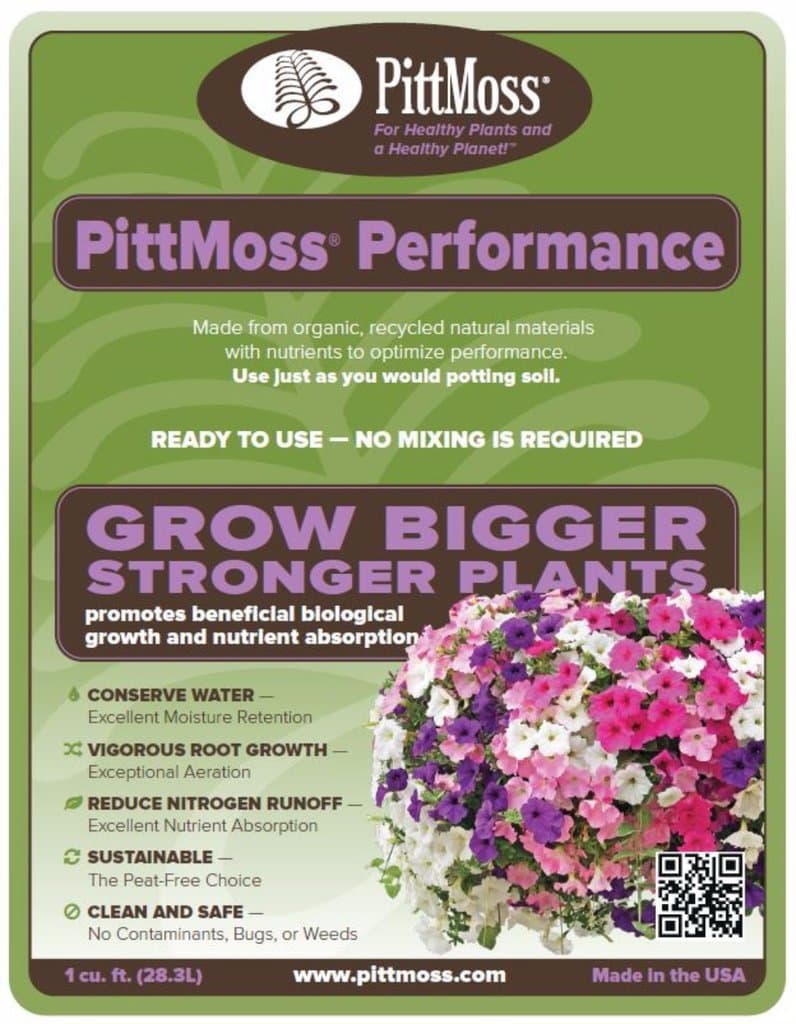 Performance - 10 Quart All Natural Potting Mix - Use Like Garden Soil - Bigger, Stronger Plants - Increased Water Retention - No Mixing Required